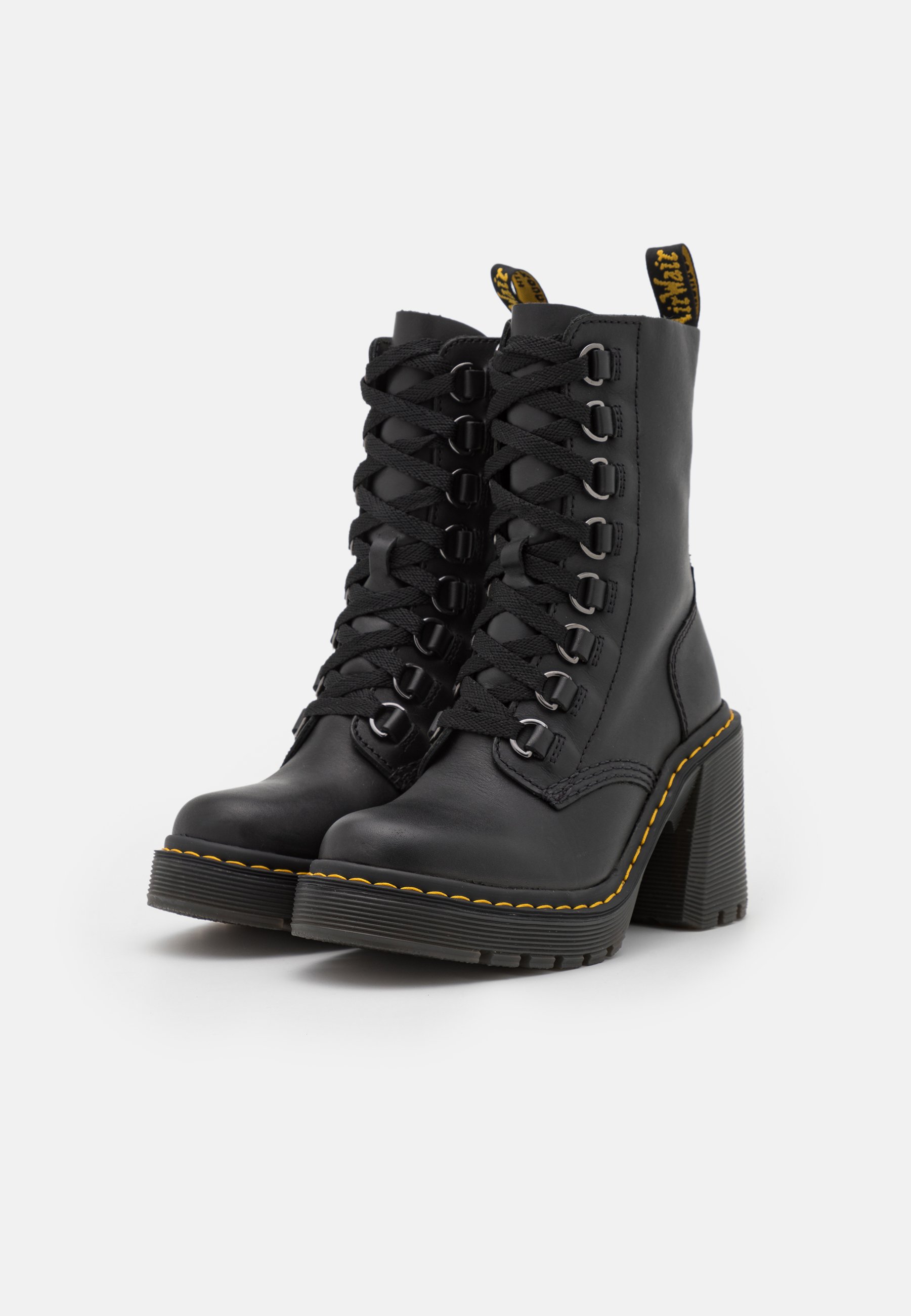 Dr. Martens CHESNEY - Lace-up ankle boots - black/black