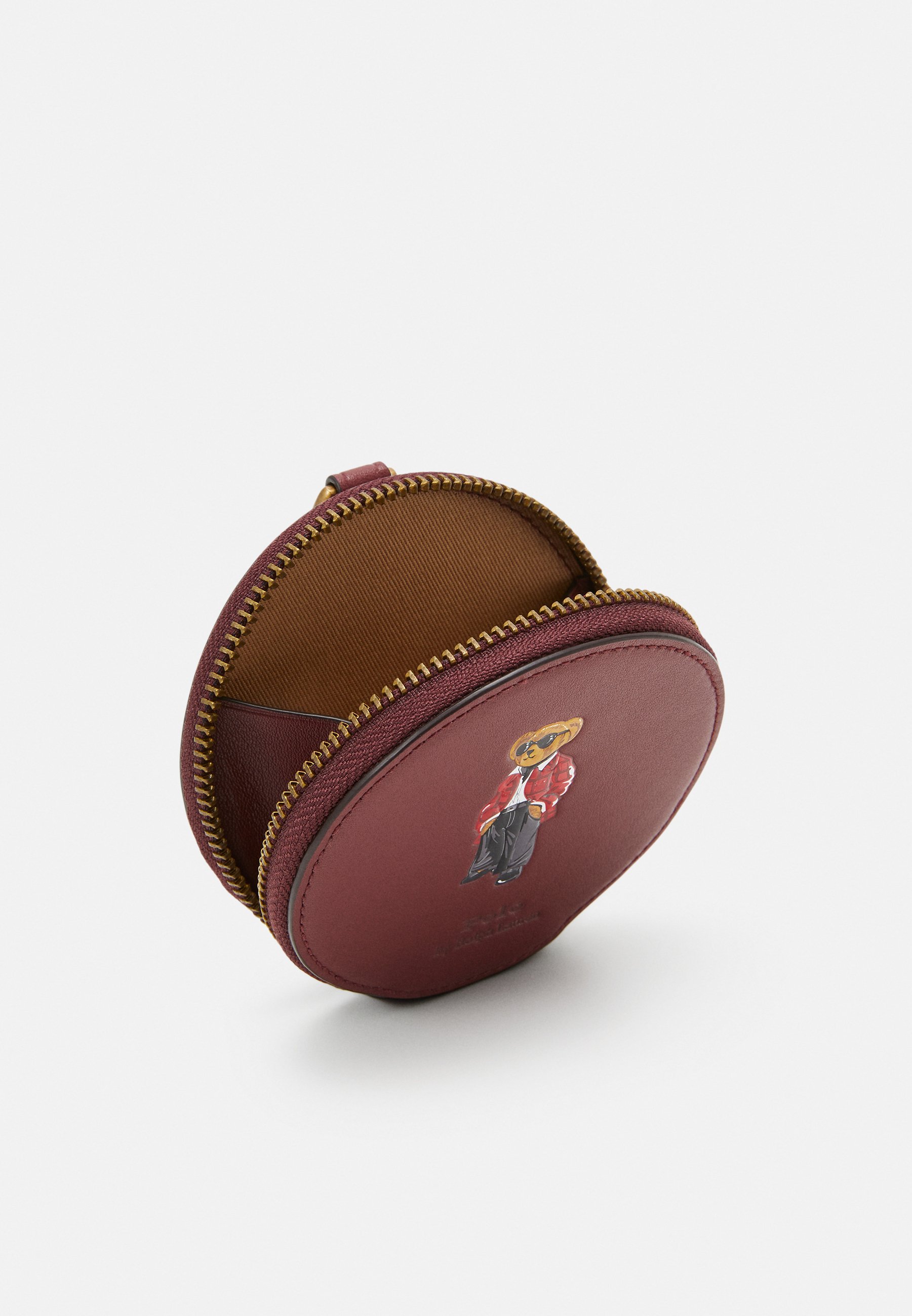 Polo Ralph Lauren COIN PURSE SMALL - Wallet - bordeaux