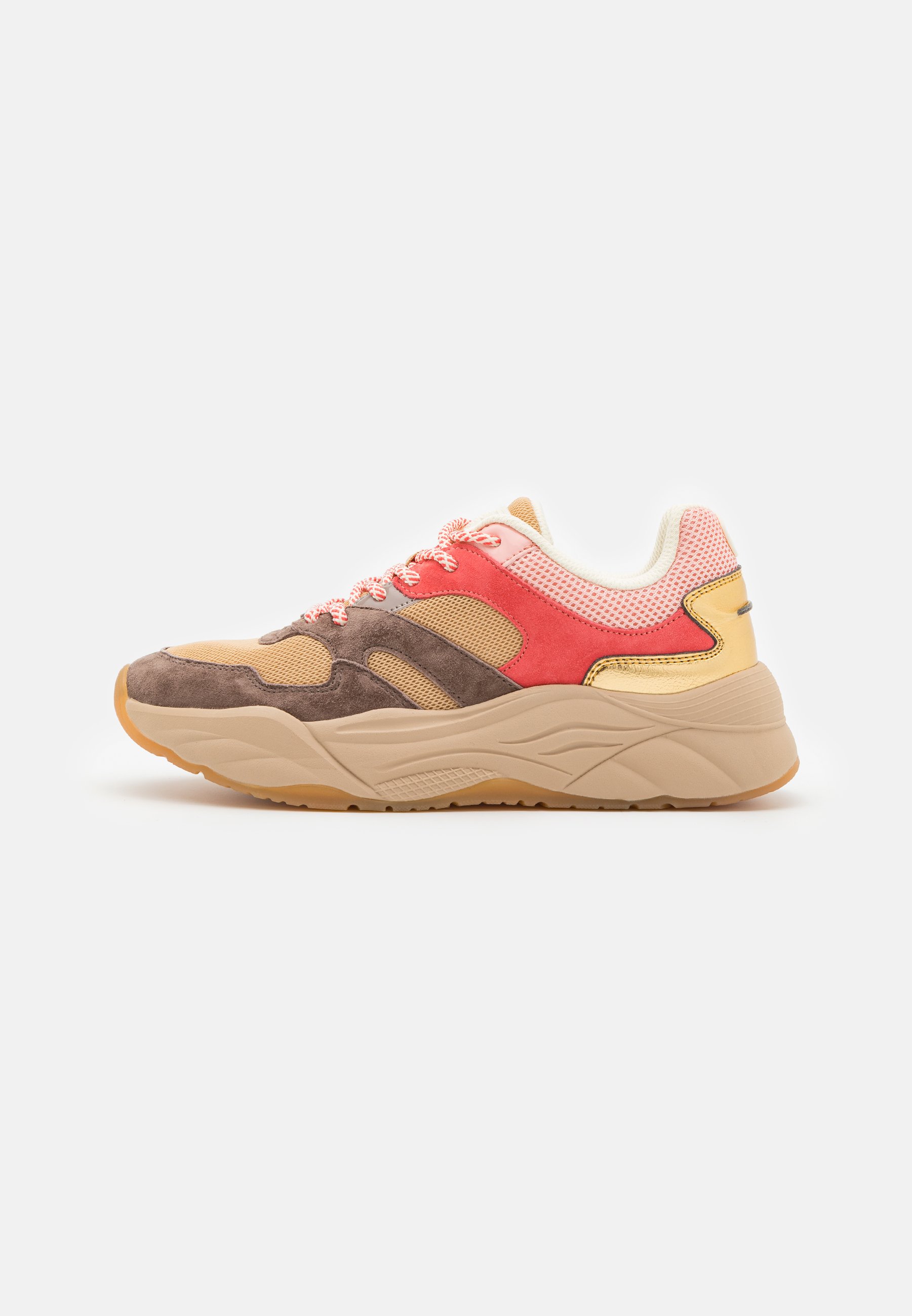 Scotch & Soda CELEST - Trainers - taupe/multi-coloured/brown