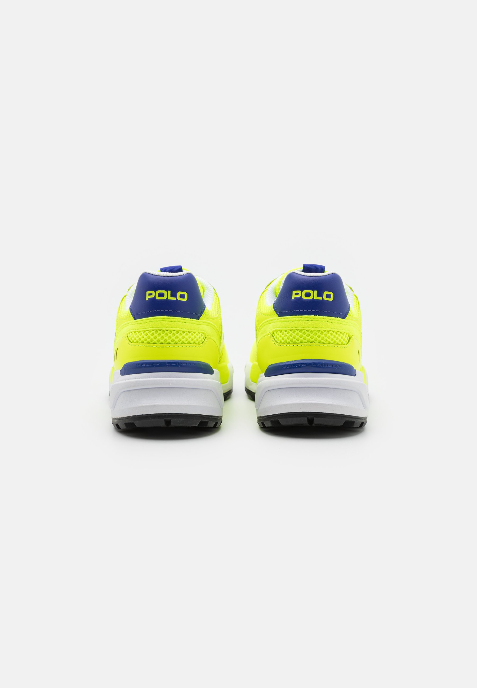 Polo Ralph Lauren LACE UNISEX - Trainers - safety yellow/city royal/yellow