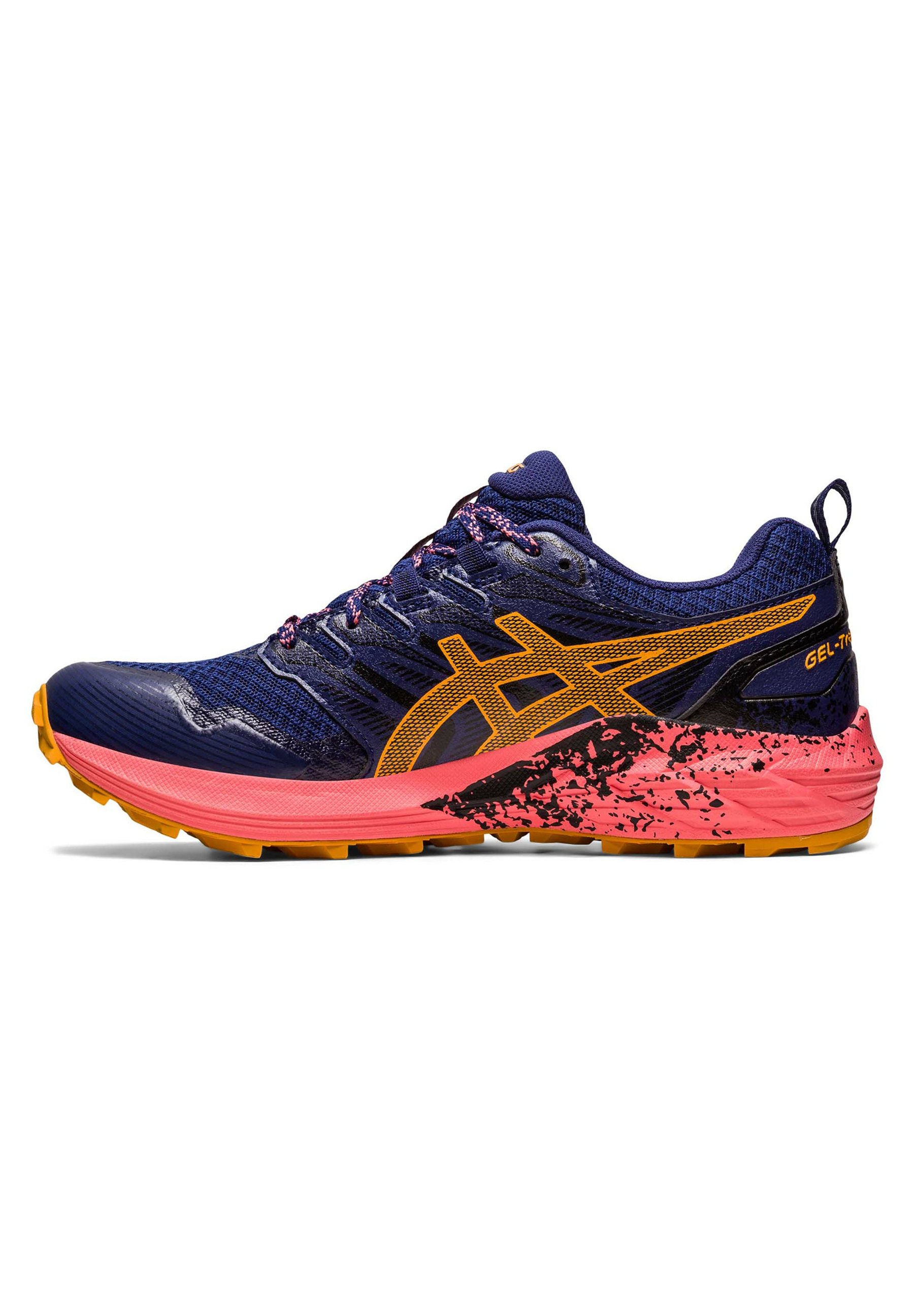 ASICS GEL-TRABUCO TERRA - Trail running shoes - indigo blue/sandstorm/dark blue