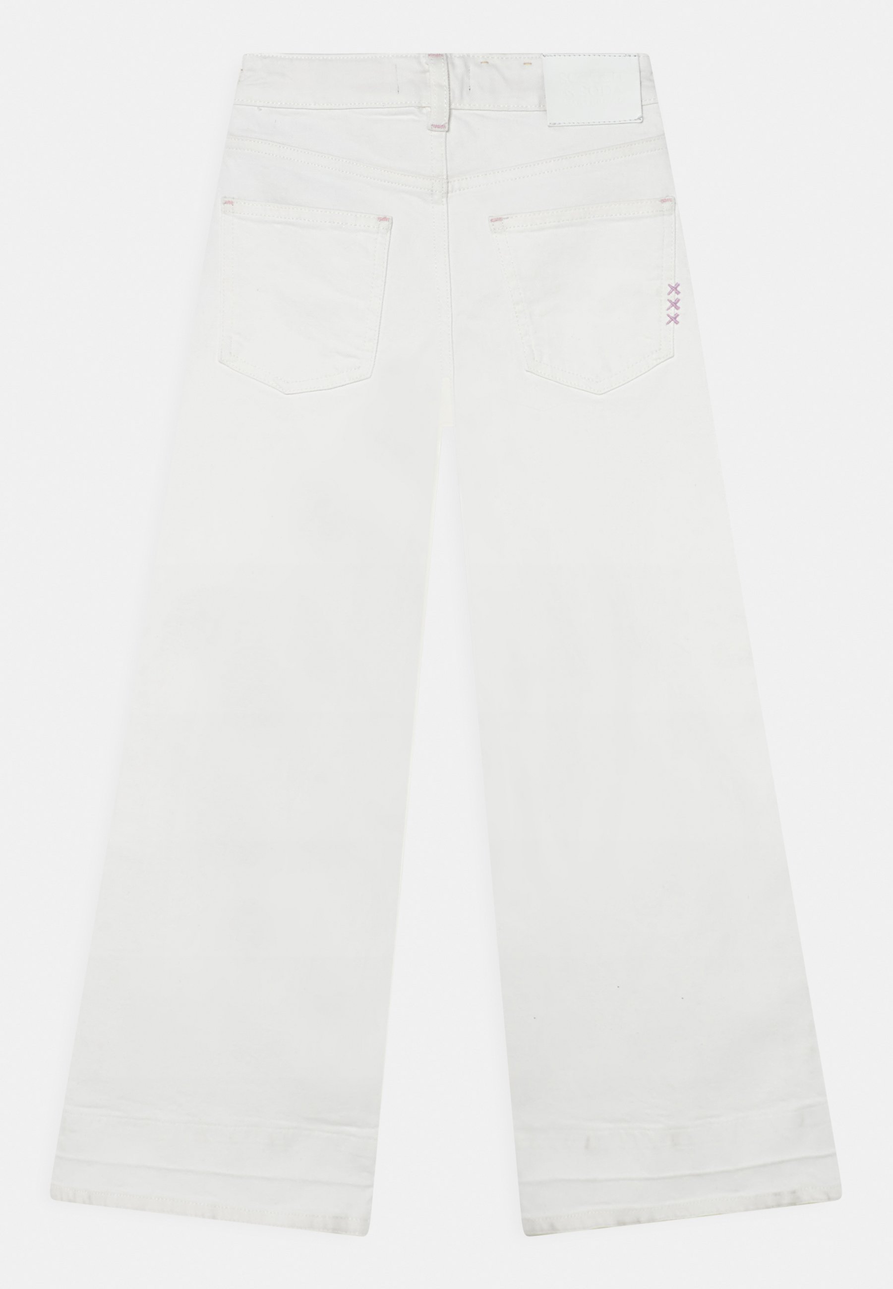 Scotch & Soda THE WAVE HIGH RISE SUPER WIDE KEEP IT COOL - Relaxed fit jeans - off-white