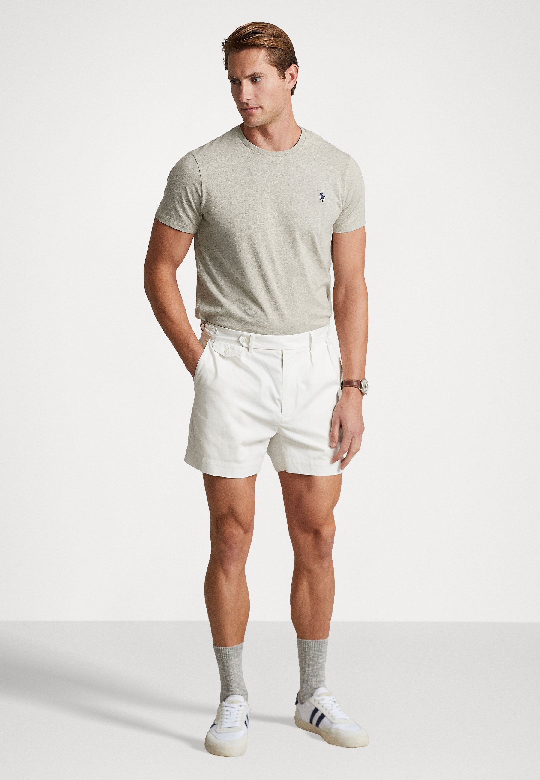 Polo Ralph Lauren CUSTOM SLIM FIT - Basic T-shirt - grey
