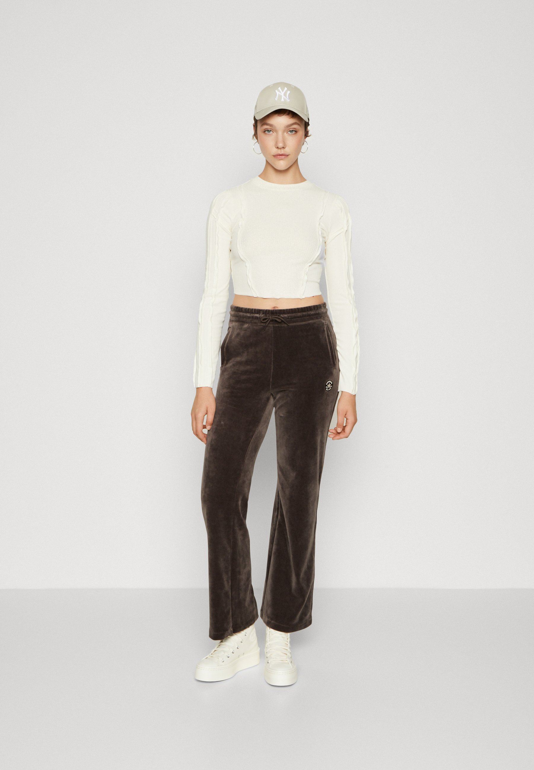 Converse CHUCK TAYLOR - Tracksuit bottoms - brown