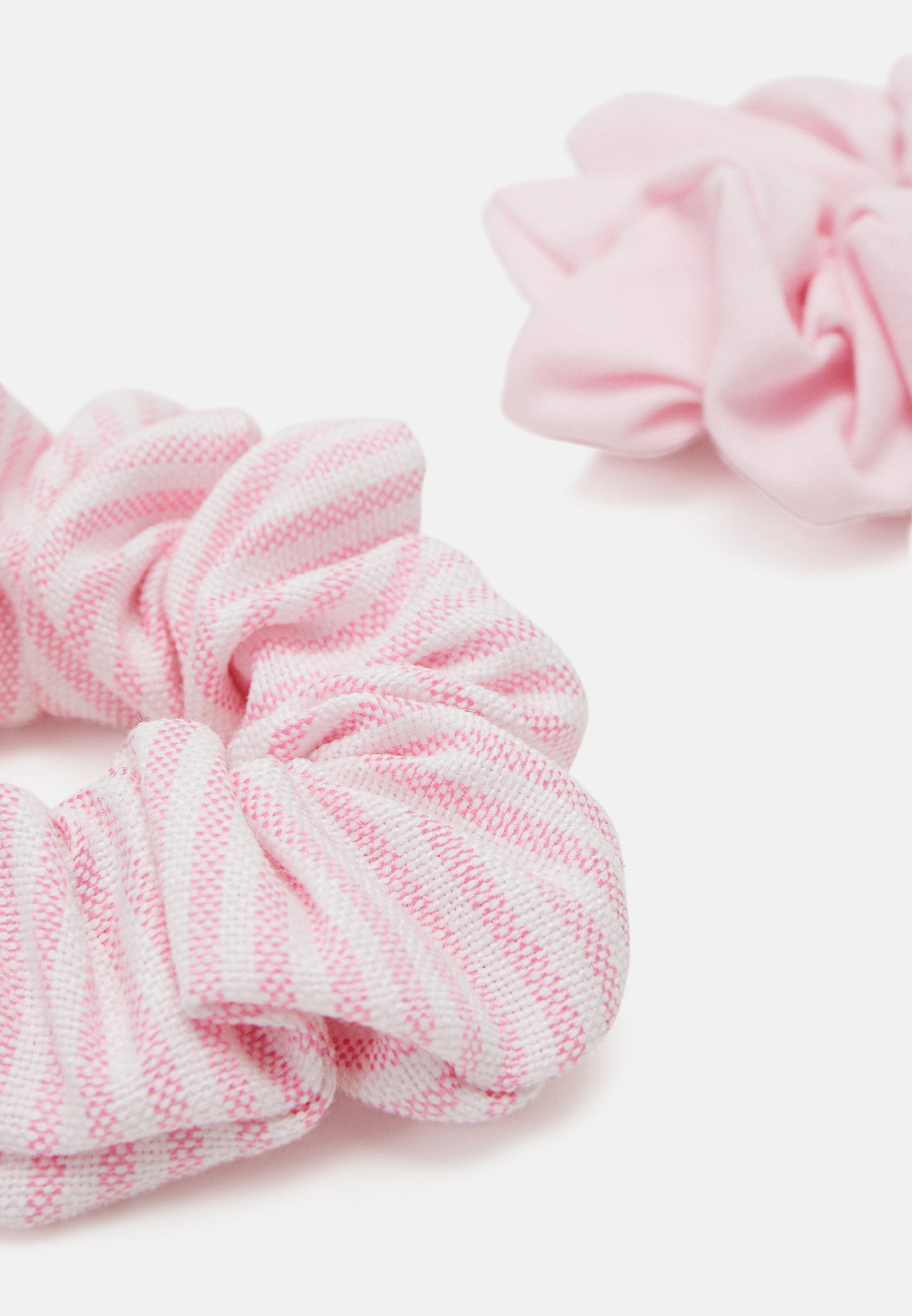 Polo Ralph Lauren BOW SCRUNCHIE 2 PACK - Hair styling accessory - carmel pink/pink