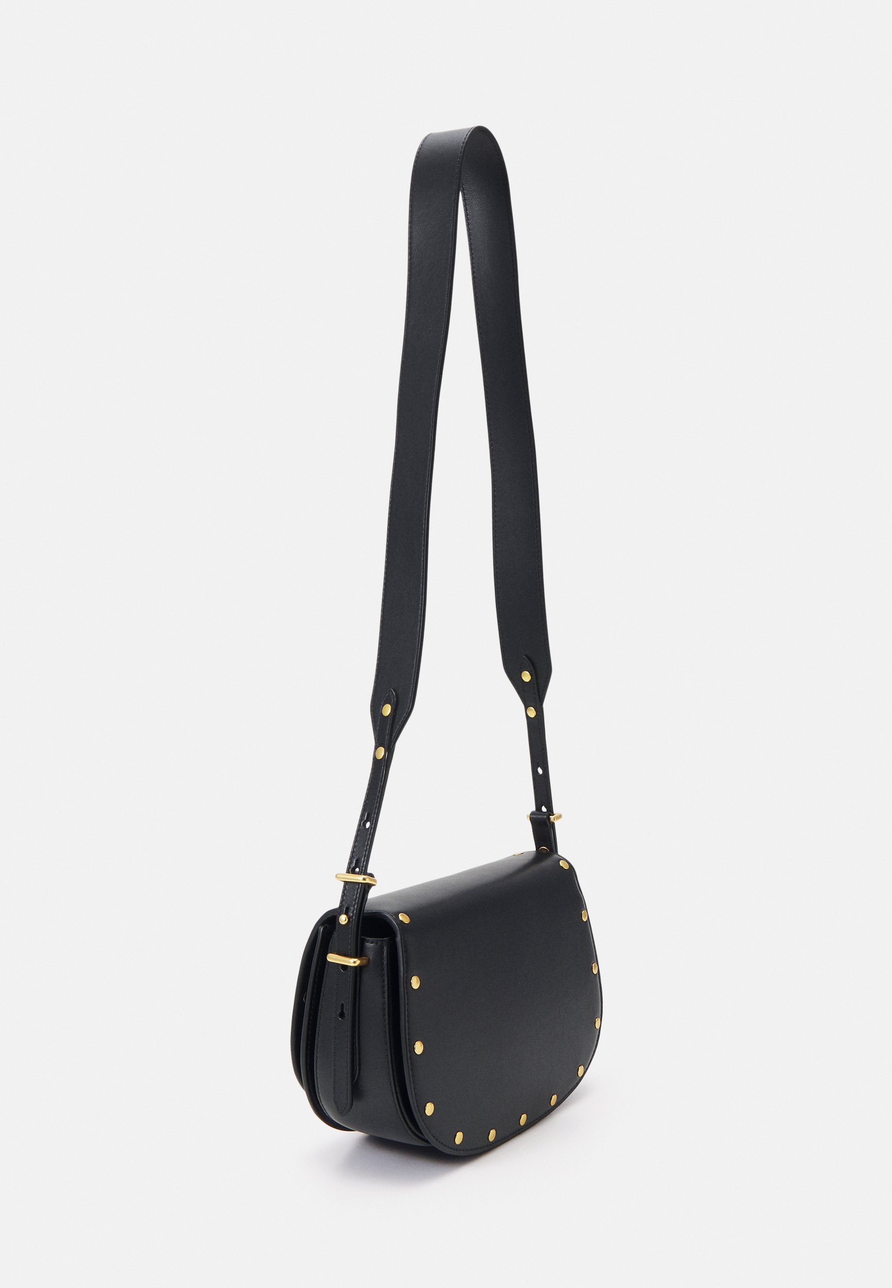 Polo Ralph Lauren SADDLE CROSSBODY MEDIUM - Across body bag - black