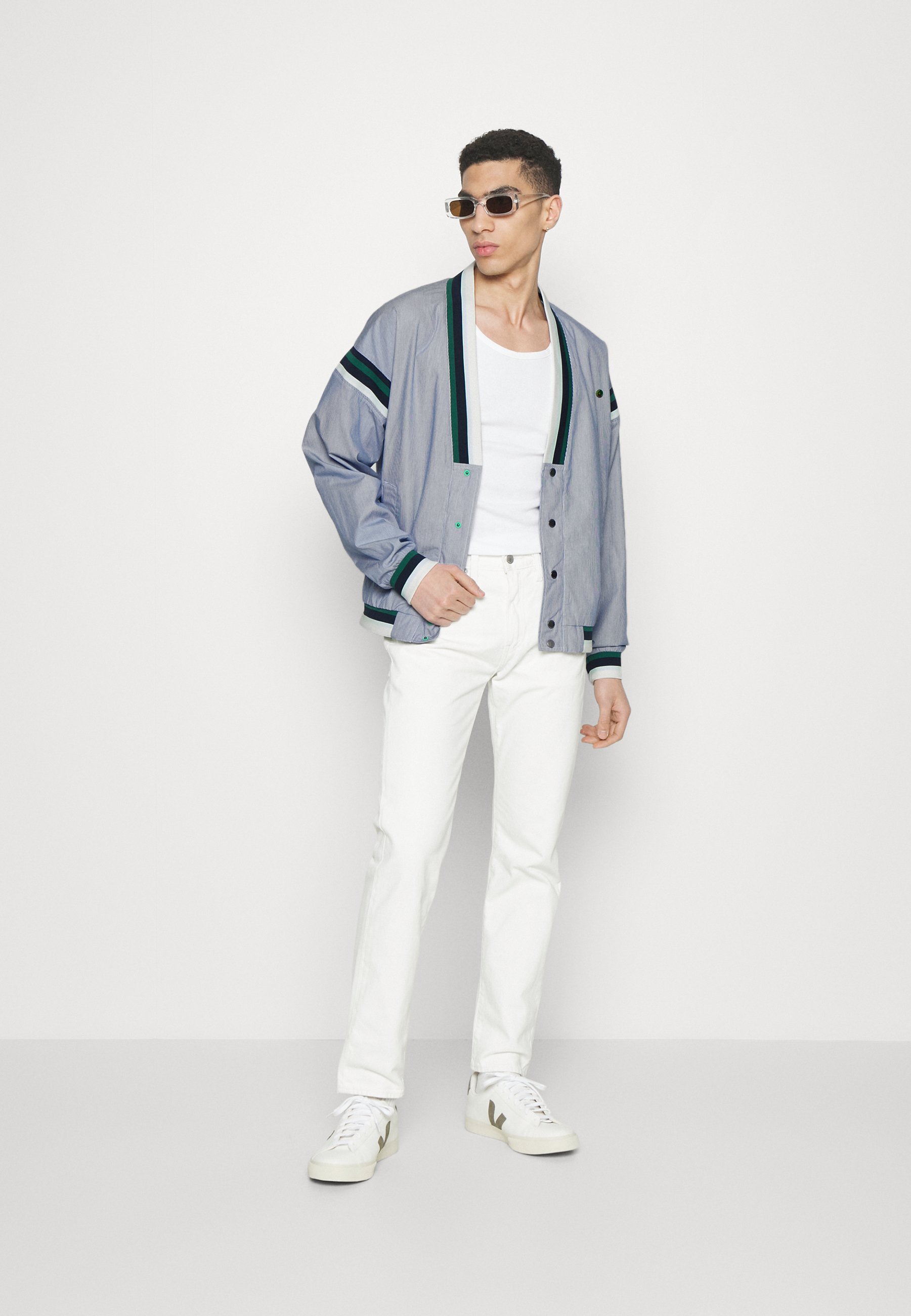 Scotch & Soda TENNIS - Summer jacket - white/blue/white