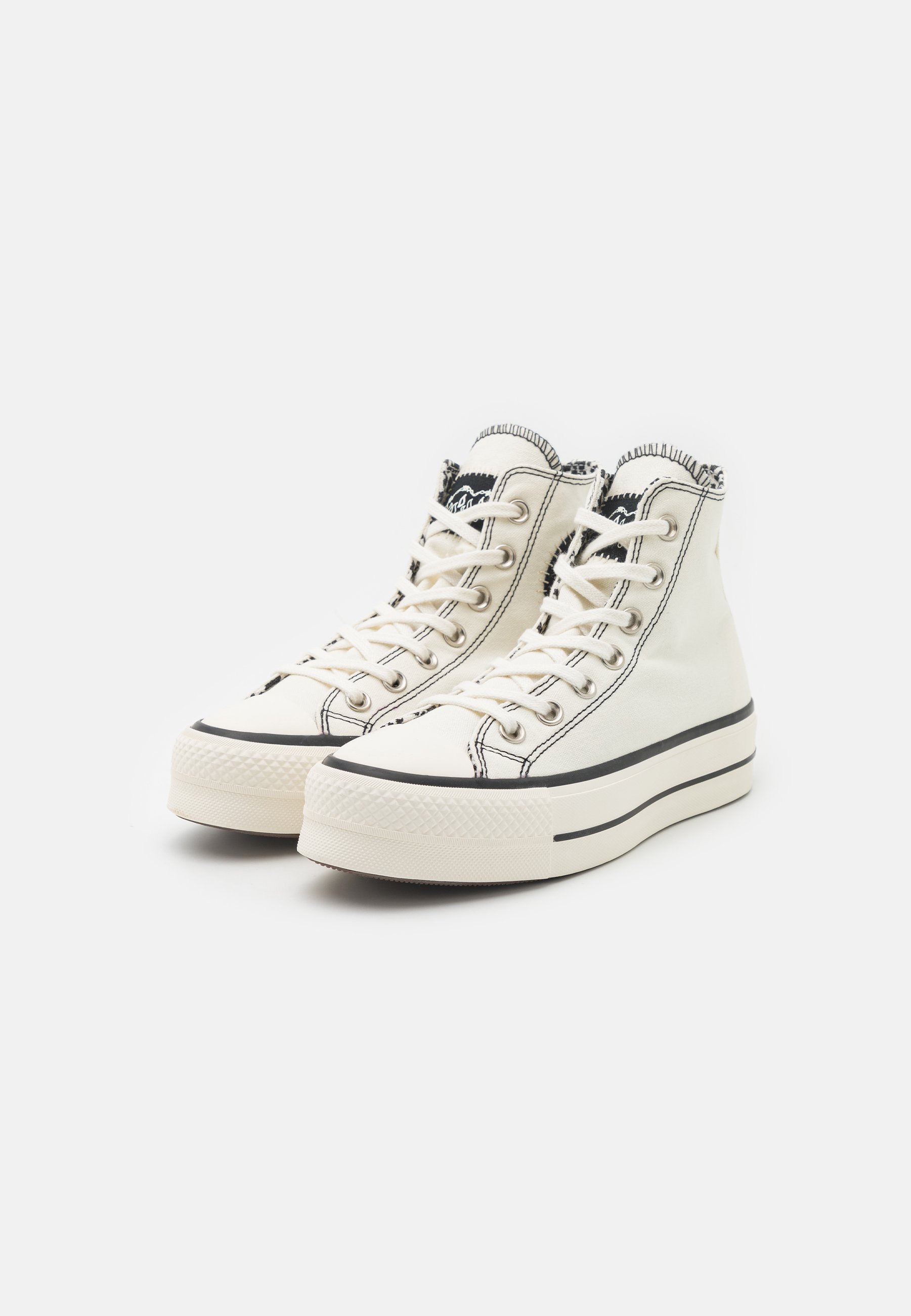 Converse CHUCK TAYLOR ALL STAR LIFT - High-top trainers - egret/black/off-white