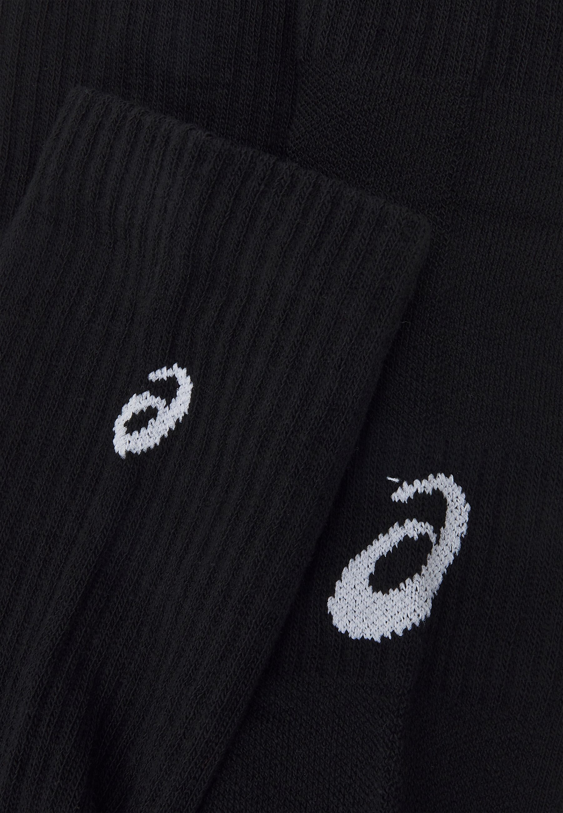 ASICS CREW SOCK 3 PACK - Sports socks - black