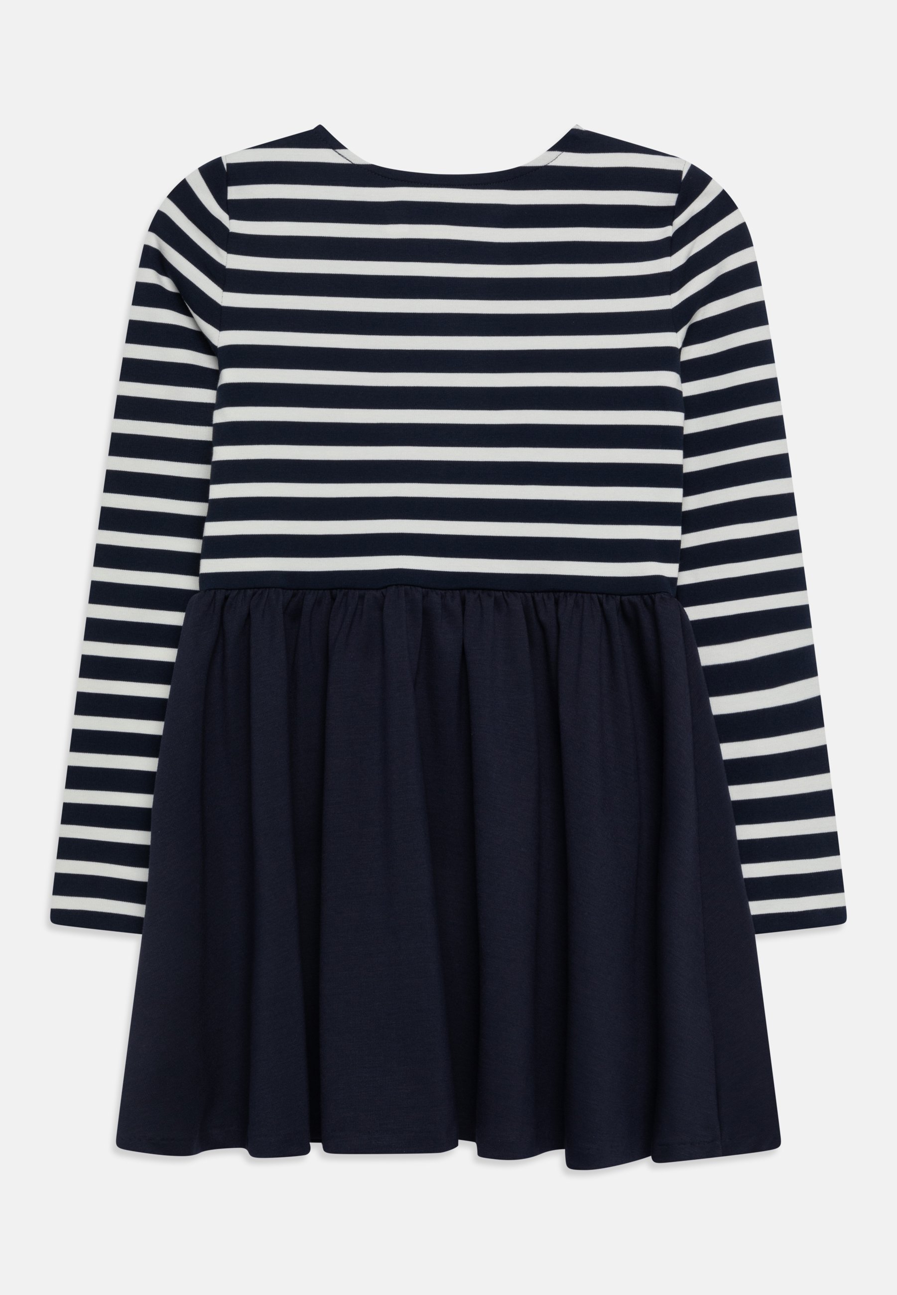 Polo Ralph Lauren DAY DRESS - Jersey dress - navy/deckwash white/dark blue