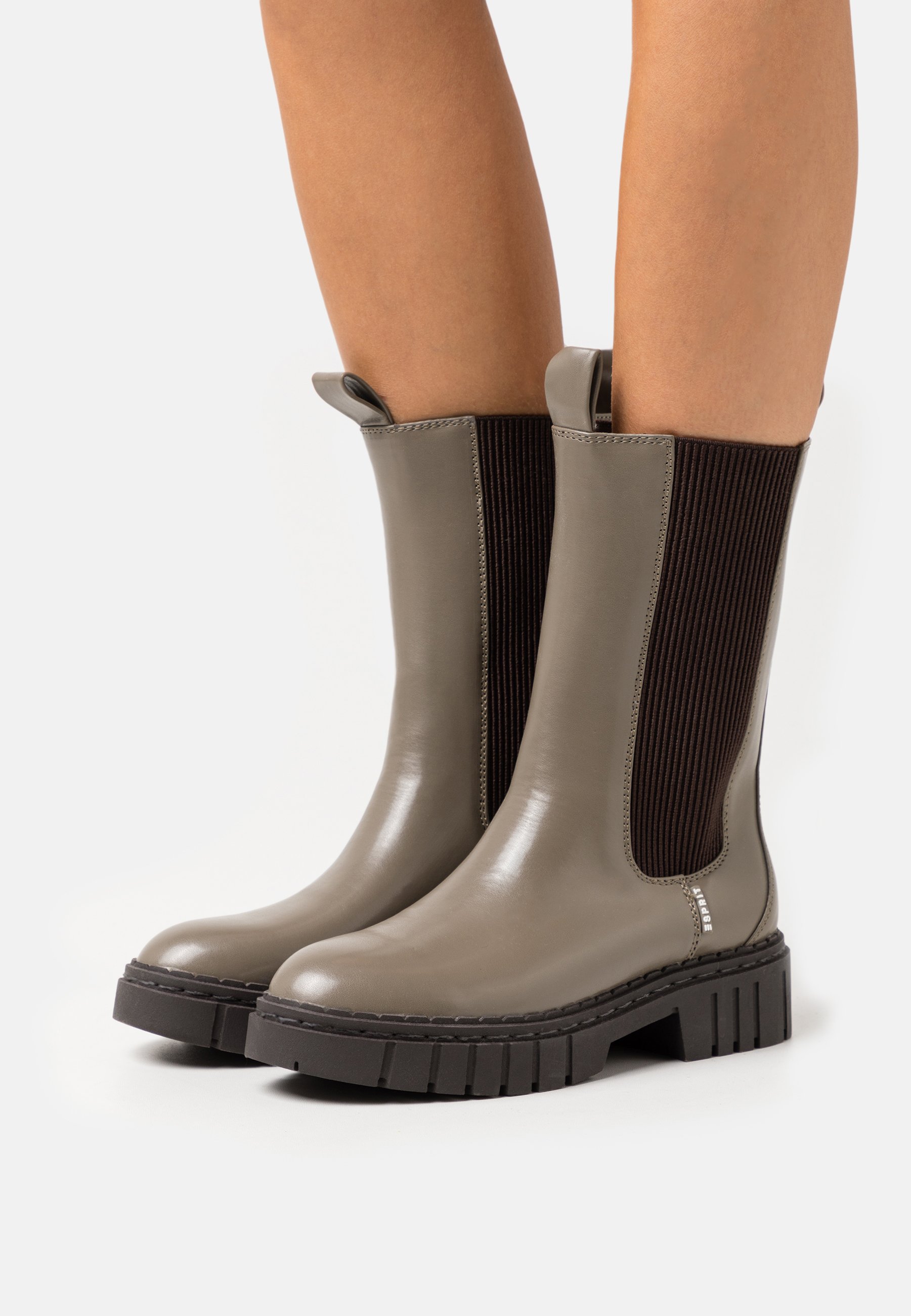 Esprit Platform boots - khaki