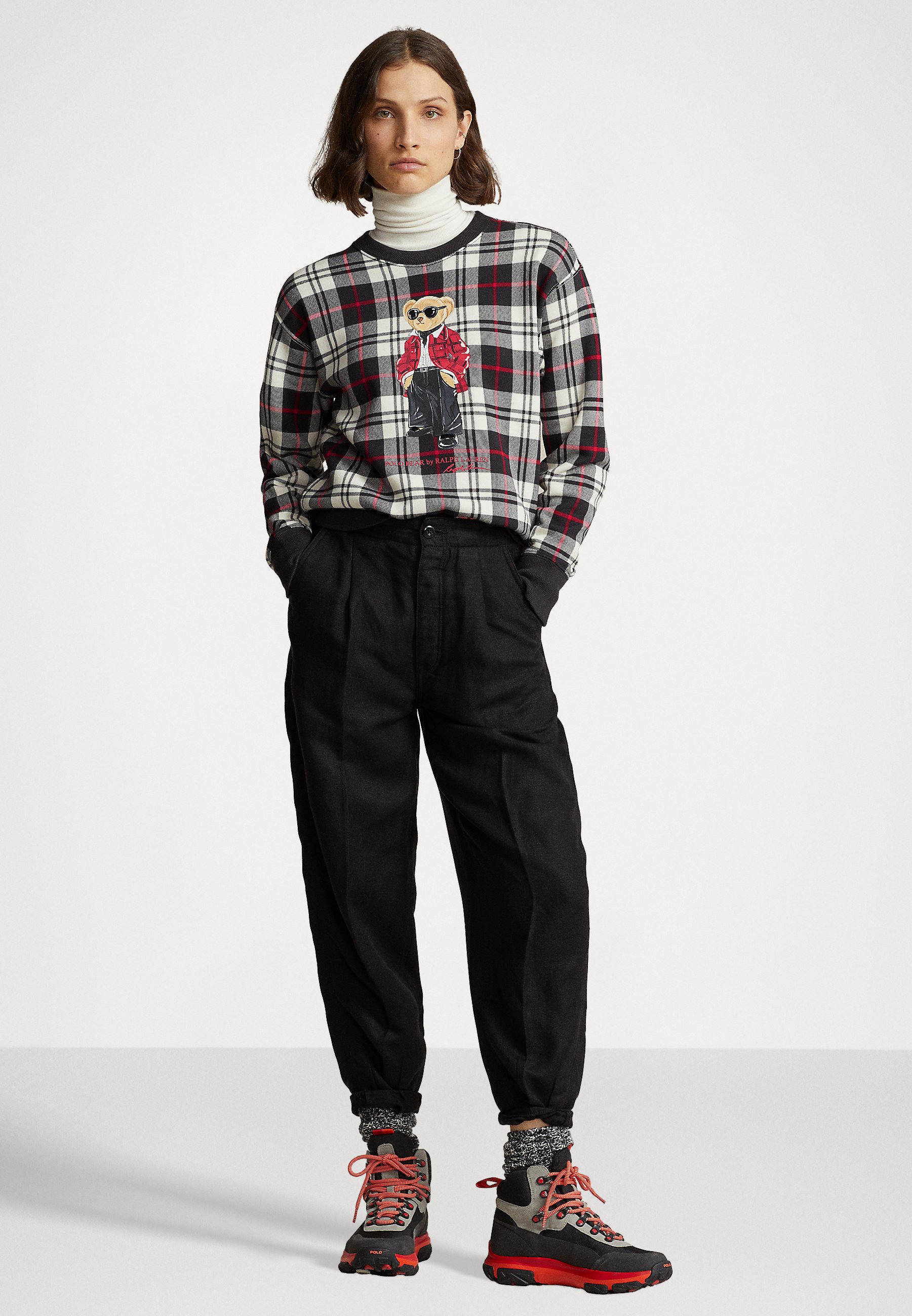 Polo Ralph Lauren LONG SLEEVE - Sweatshirt - black