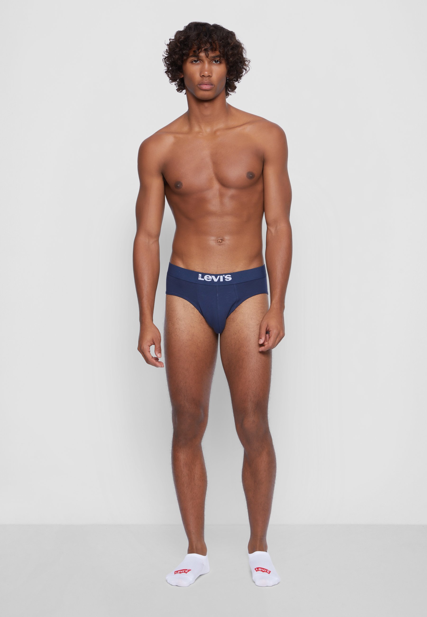 Levi's® MEN SOLID BASIC BRIEF 2 PACK - Pants - navy/dark blue