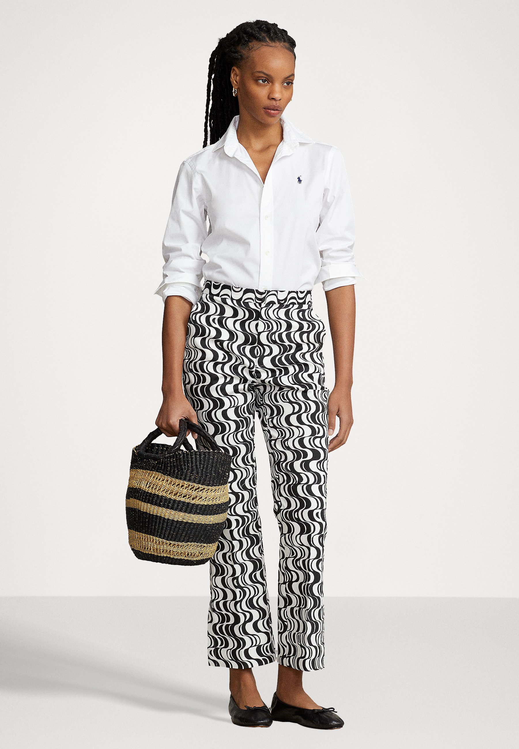 Polo Ralph Lauren GEORGIA SHIRT - Button-down blouse - white