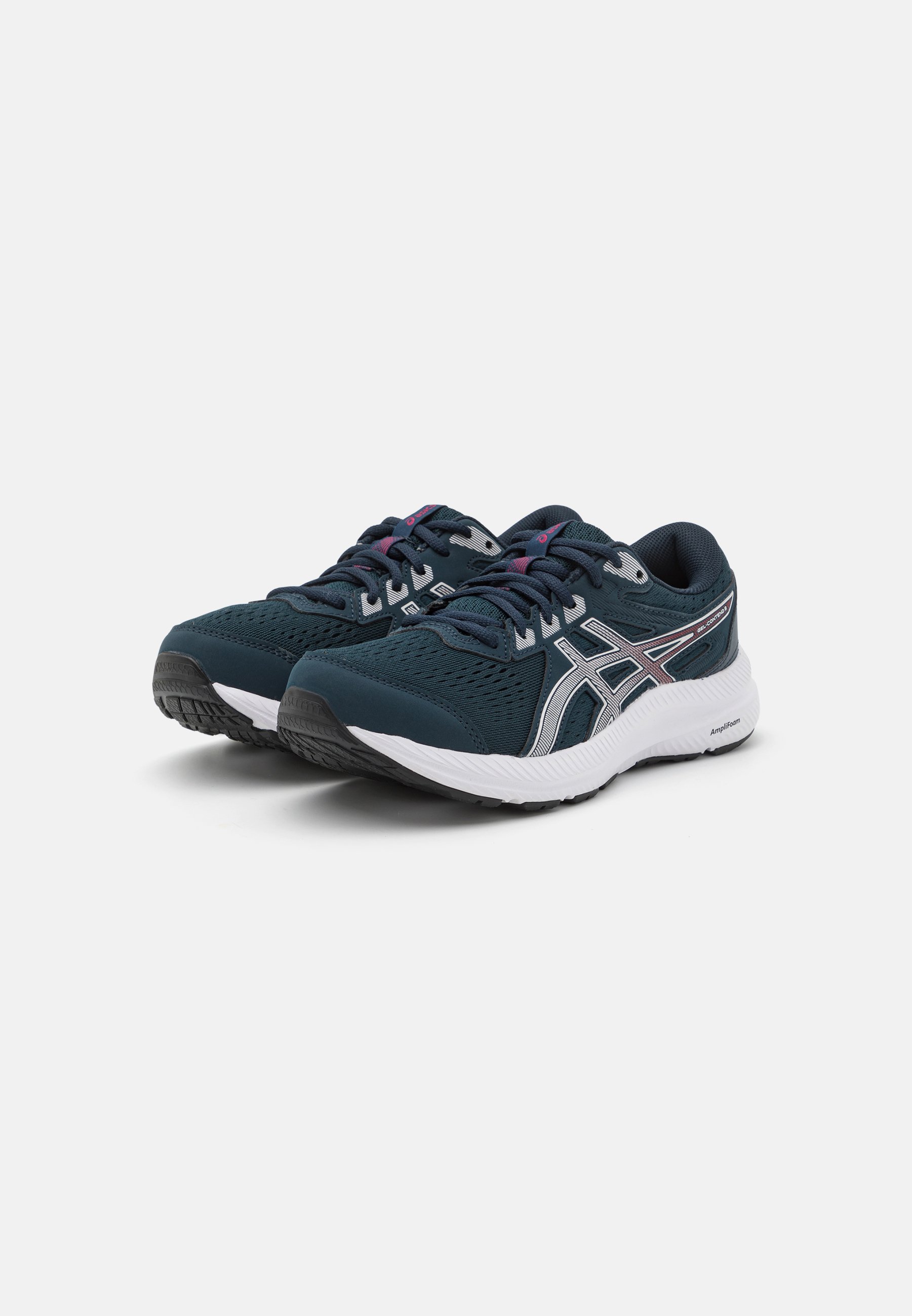 ASICS GEL-CONTEND 8 - Neutral running shoes - french blue/rose dust/mottled dark blue