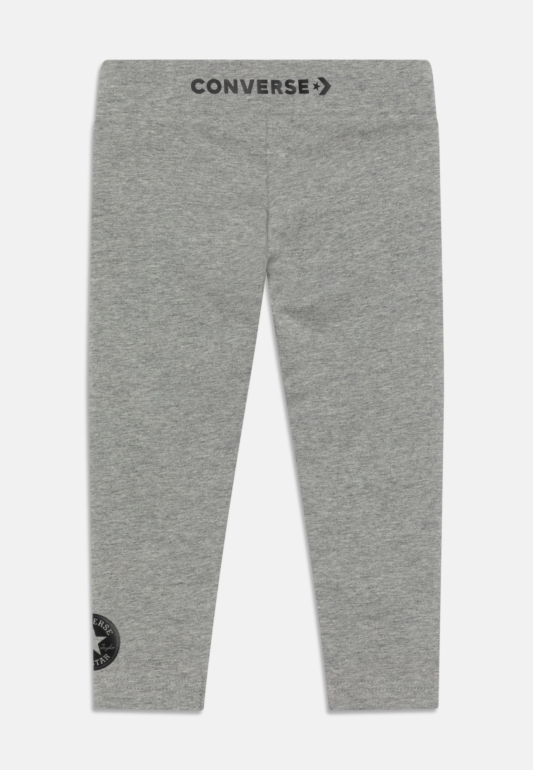 Converse WORDMARK - Leggings - Trousers - dark grey heather/mottled grey