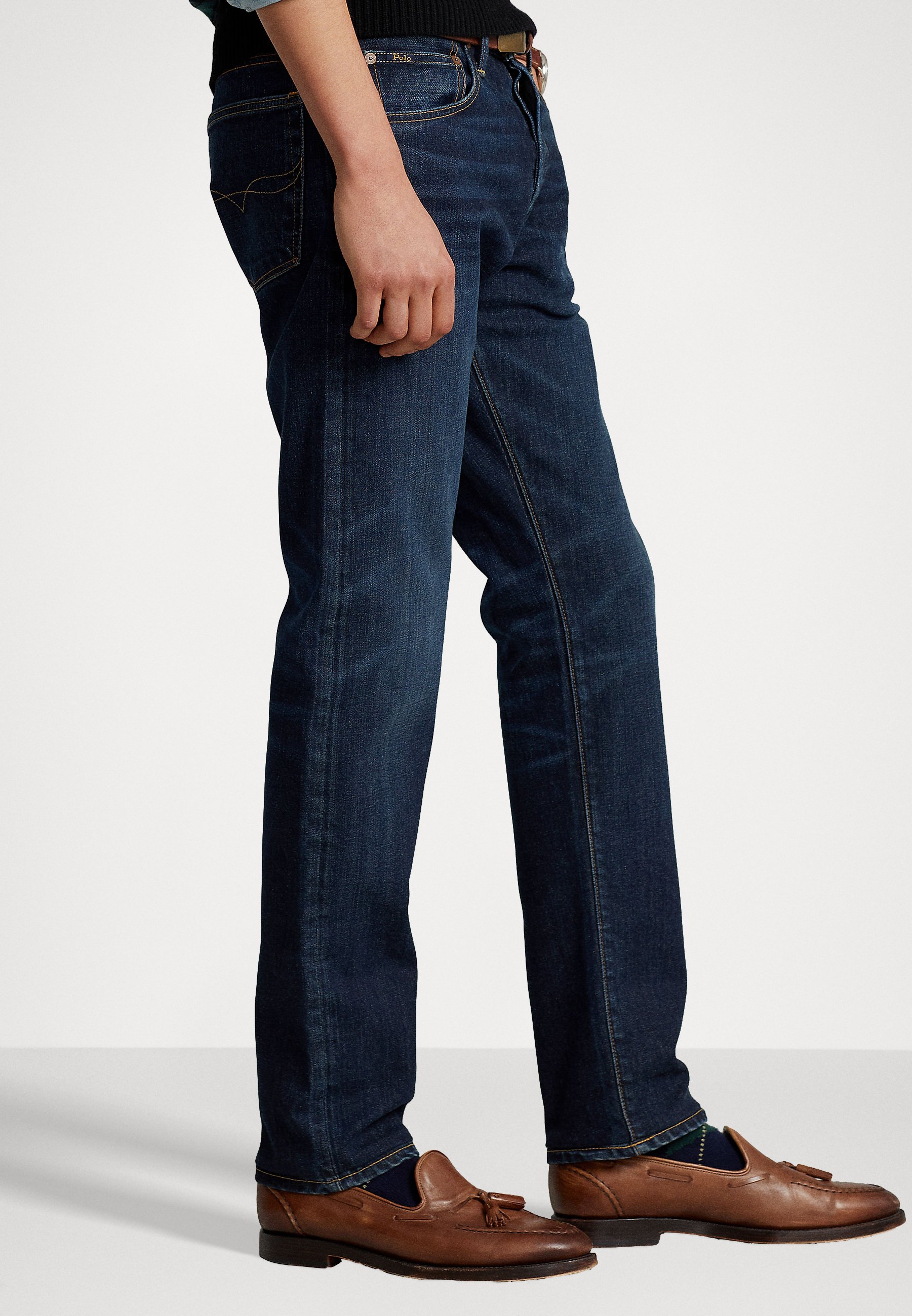 Polo Ralph Lauren SULLIVAN 5 POCKET - Straight leg jeans - dark blue denim/dark-blue denim