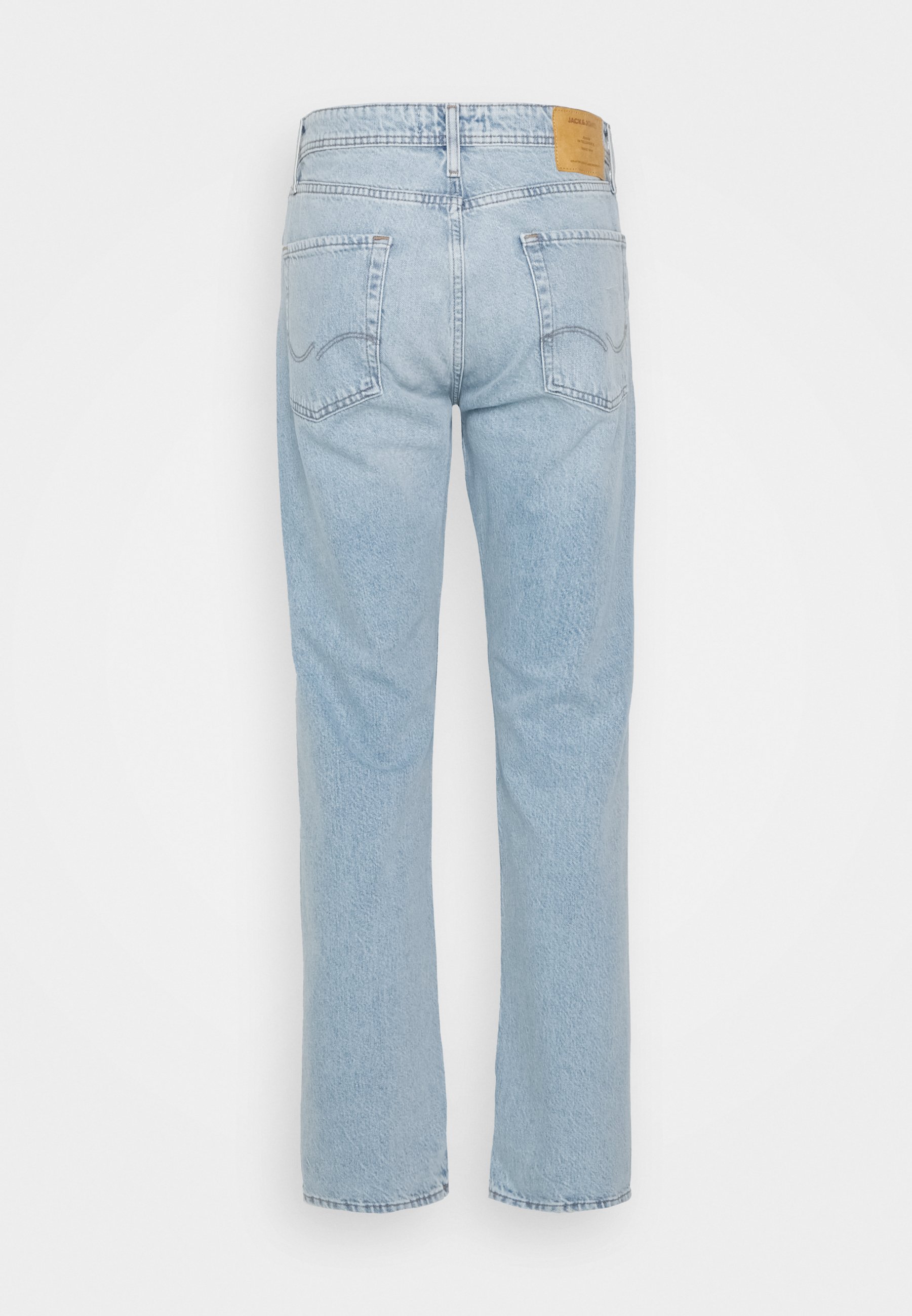 Jack &Jones JJICHRIS ORIGINAL - Straight leg jeans - blue denim/light-blue denim