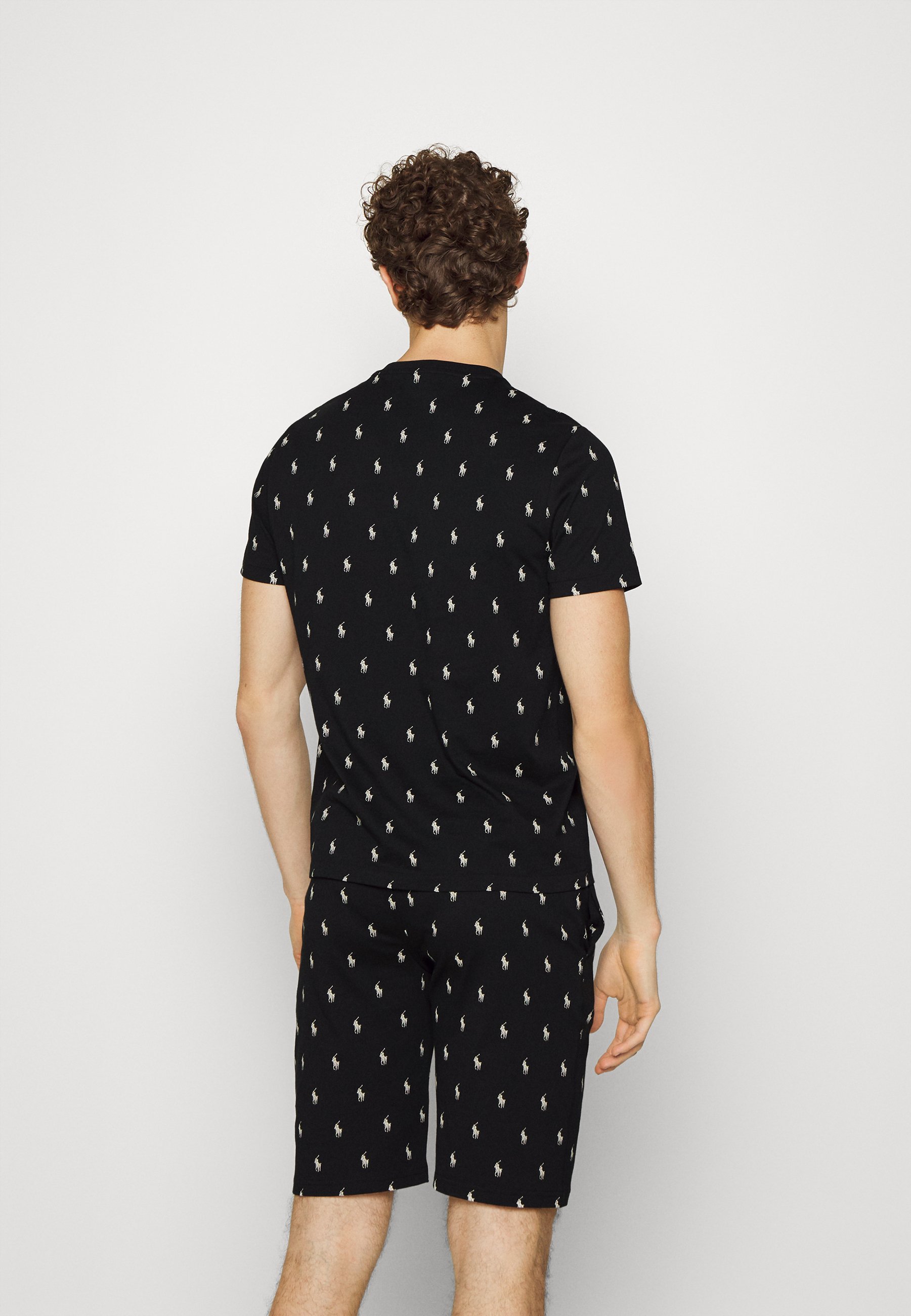 Polo Ralph Lauren CREW SLEEP - Pyjama top - black