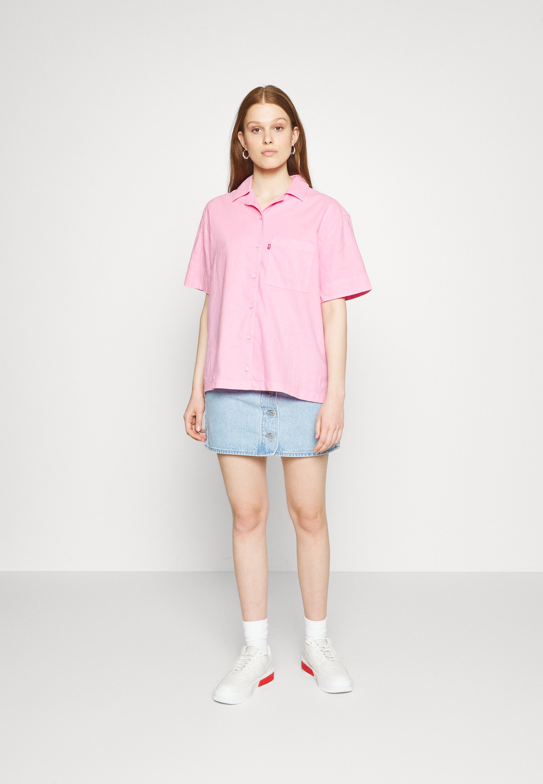 Levi's® ARI RESORT - Button-down blouse - pink