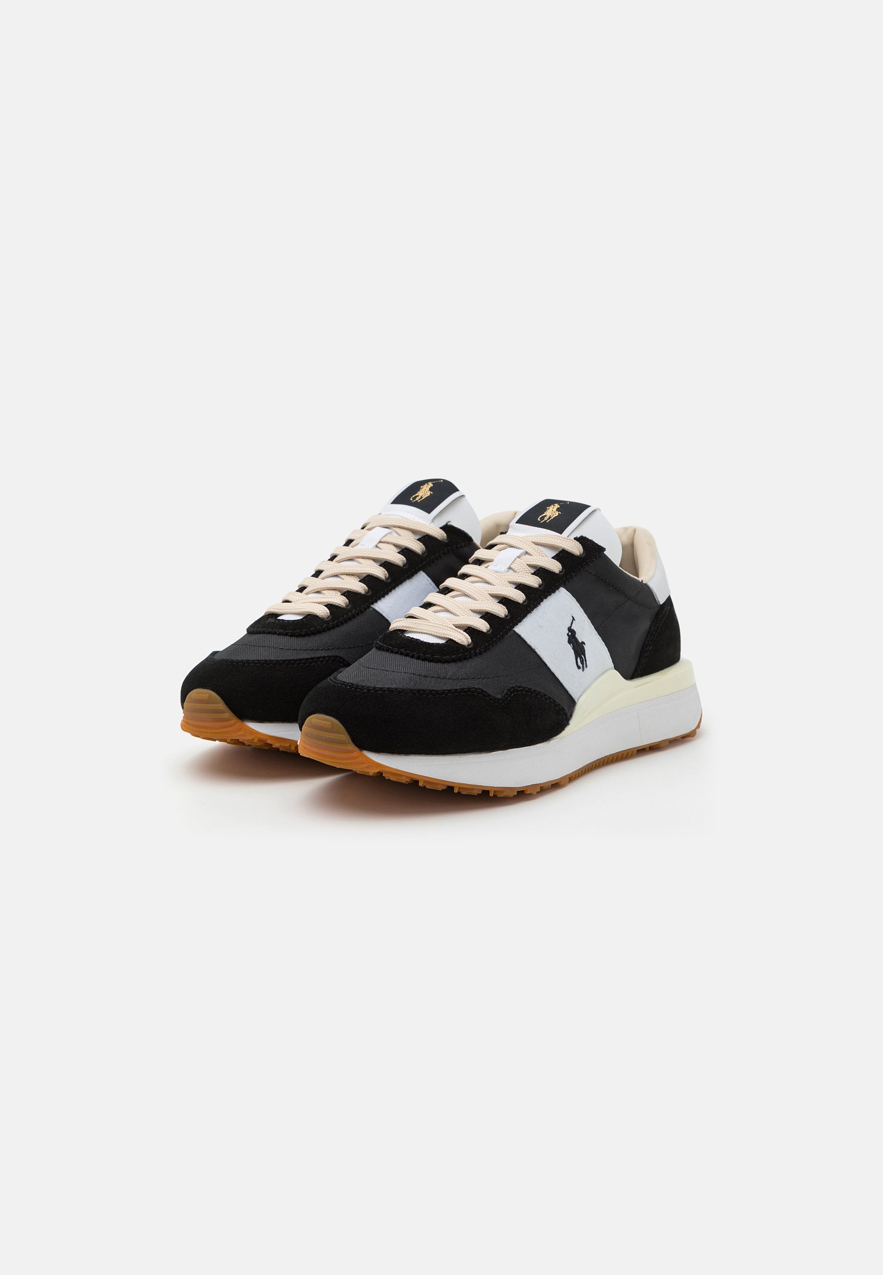 Polo Ralph Lauren TRAIN UNISEX - Trainers - black/white/black