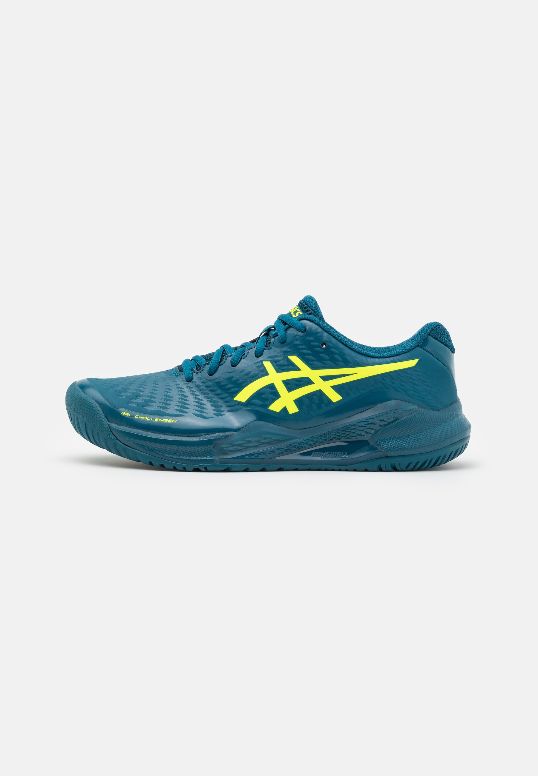 ASICS GEL-CHALLENGER 14 - Multicourt tennis shoes - restful teal/safety yellow/teal