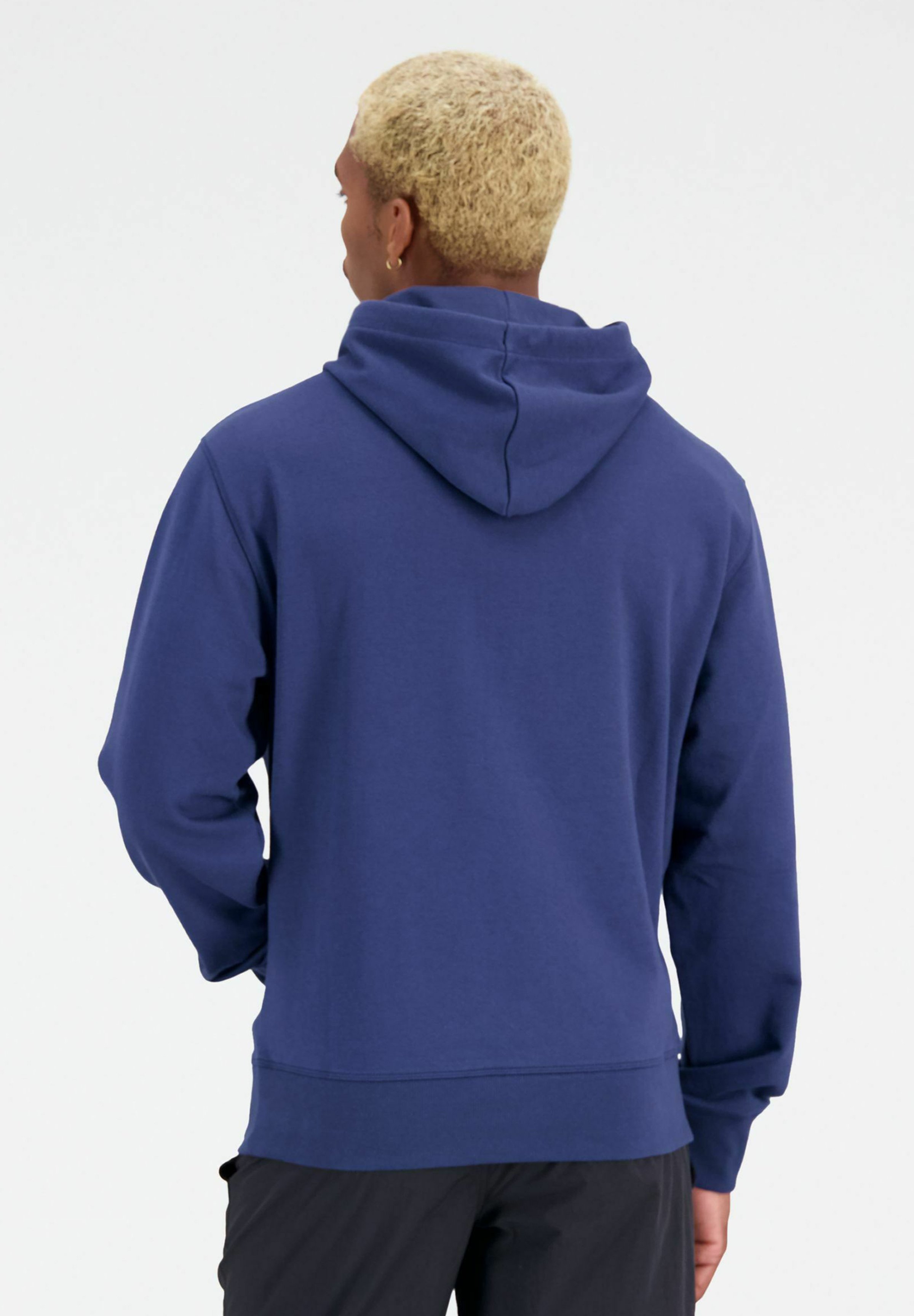 NB ESSENTIALS STACKED LOGO HOODIE - Hoodie - nb navy/dark blue