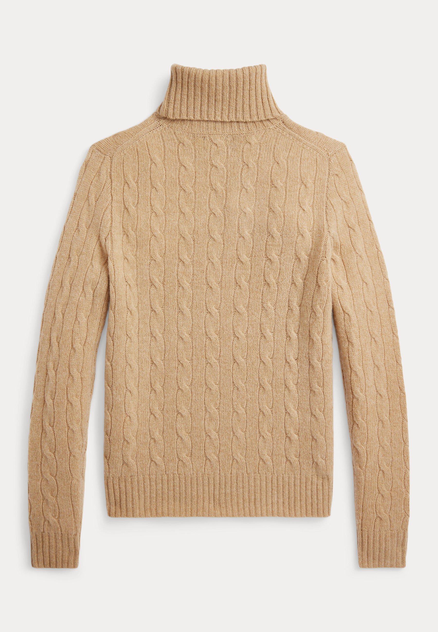 Polo Ralph Lauren LONG SLEEVE - Jumper - camel melange/camel