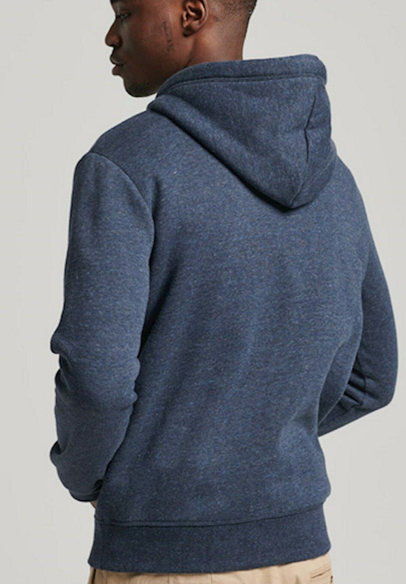 Superdry VINTAGE   - Hoodie - vintage navy marl/blue