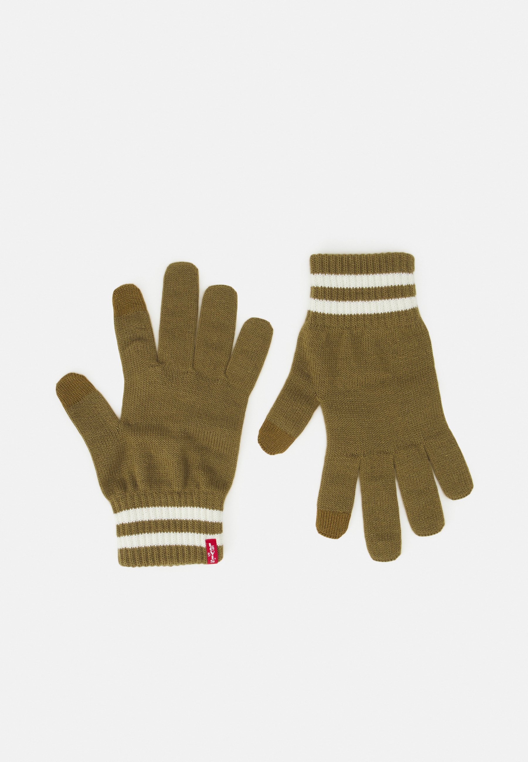 Levi's® BEN TOUCH SCREEN GLOVES UNISEX - Gloves - army green/green
