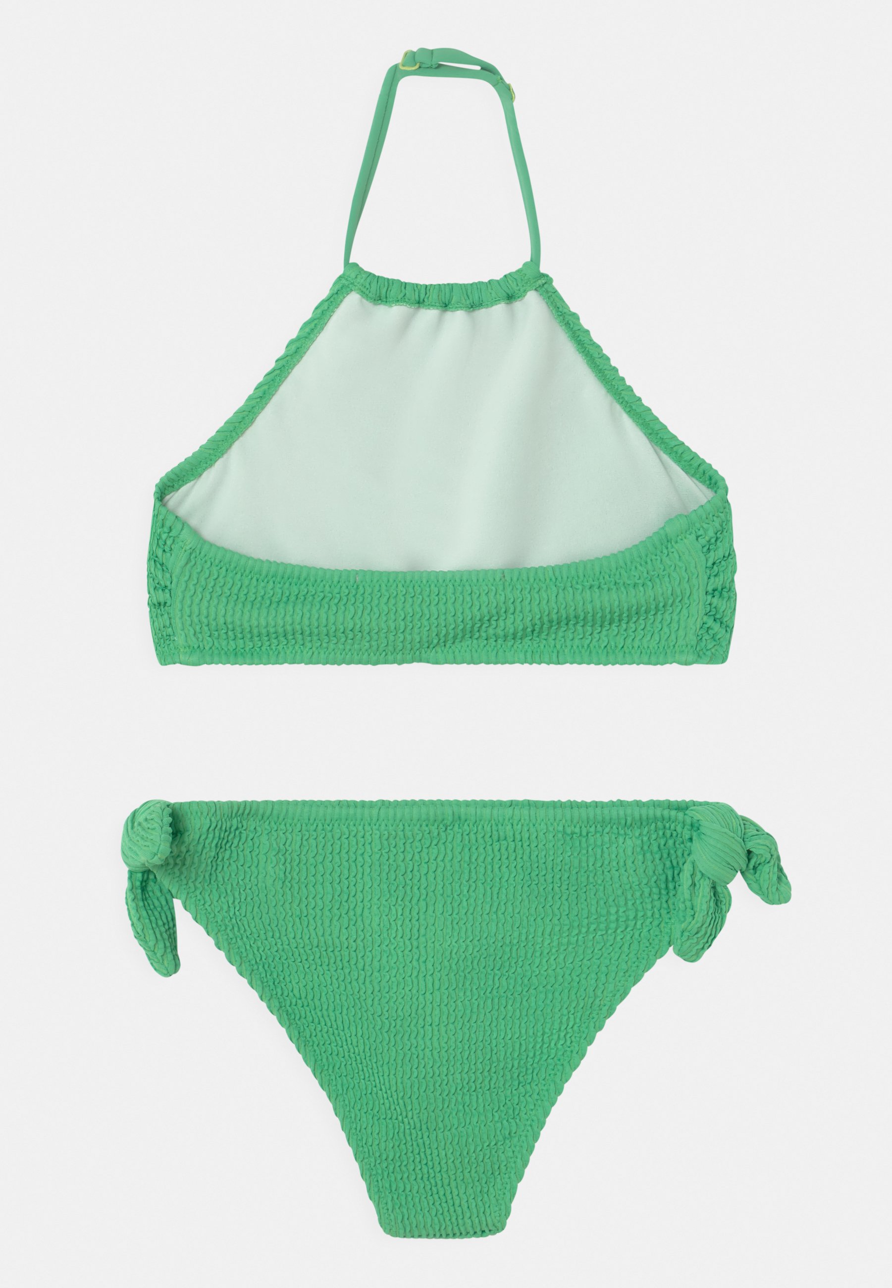 Scotch & Soda CRINKLE HIGH-NECK  - Bikini - parakeet/green
