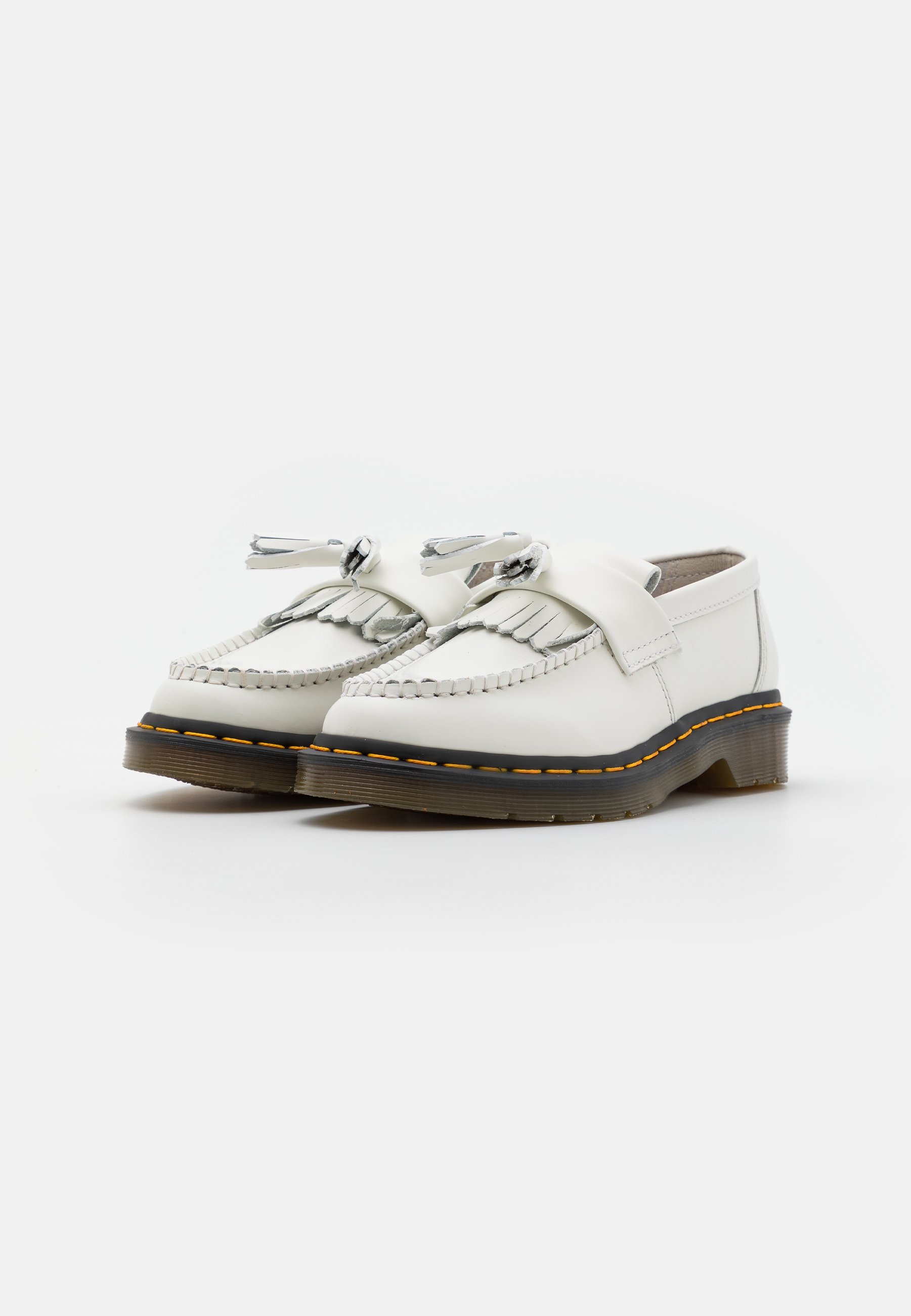 Dr. Martens ADRIAN UNISEX - Slip-ons - white smooth/white