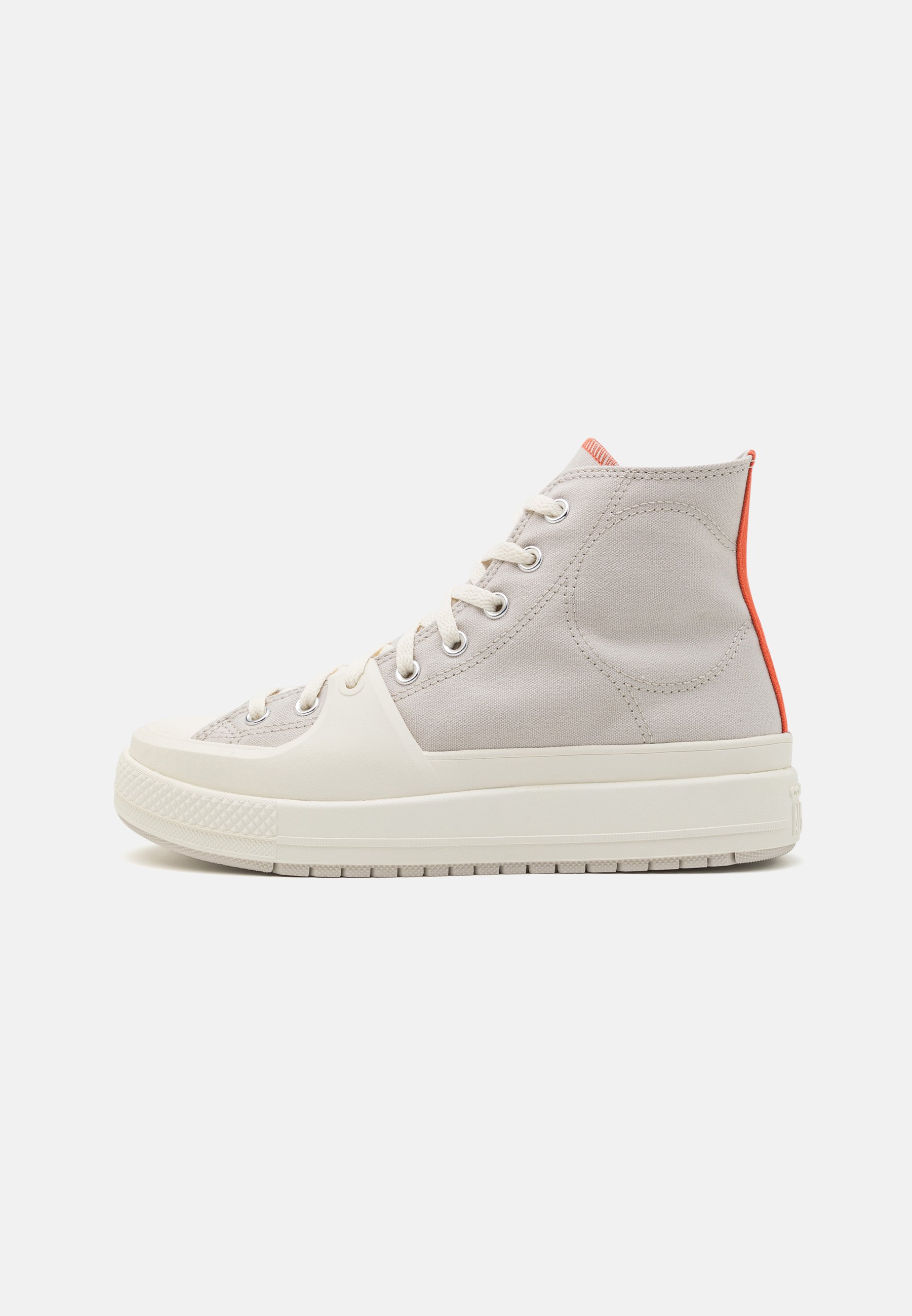 Converse CHUCK TAYLOR ALL STAR CONSTRUCT SPORT UNISEX - High-top trainers - pale putty/nomadic rust/egret/light grey