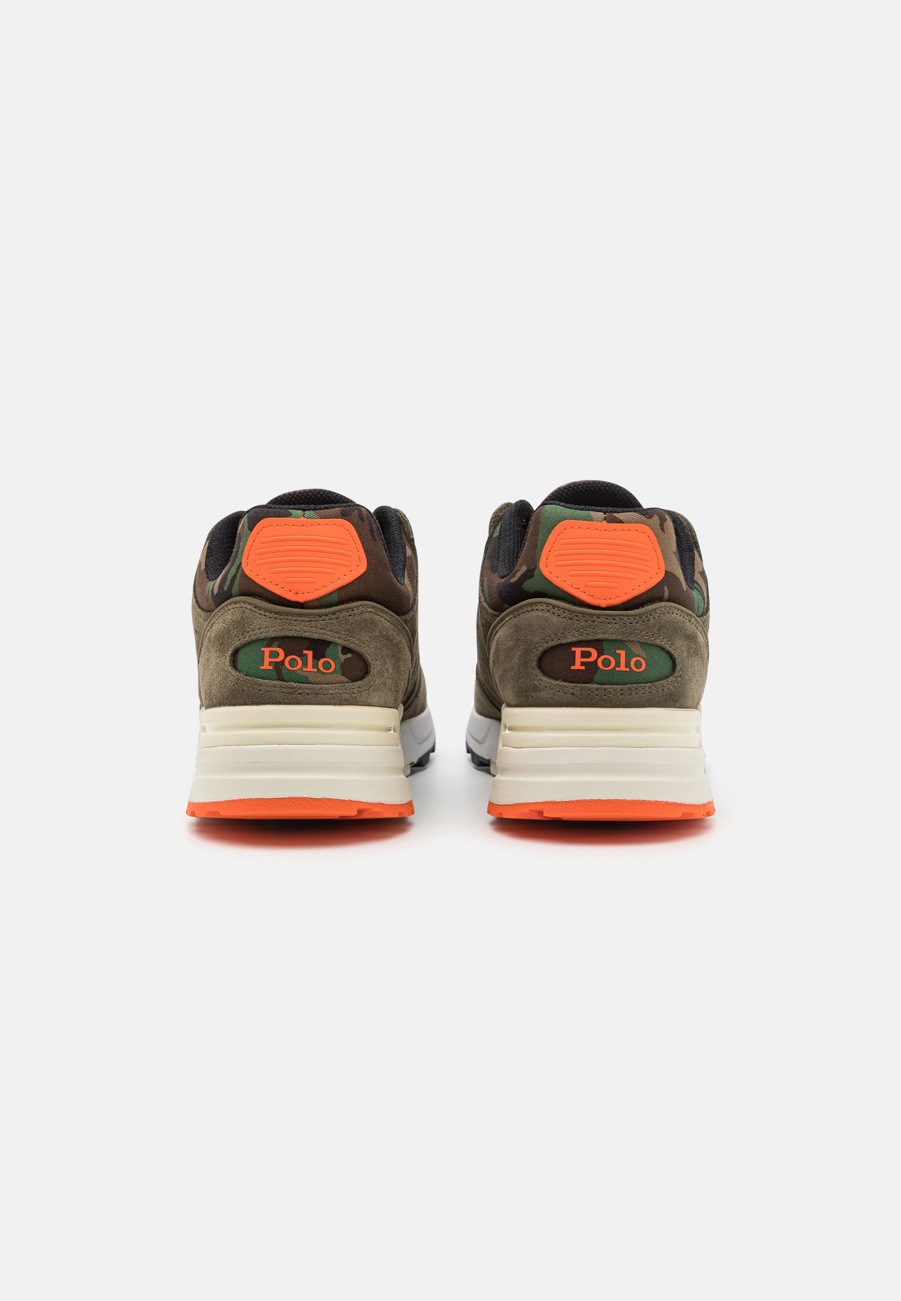 Polo Ralph Lauren TRACKSTR LACE UNISEX - Trainers - defender green/green