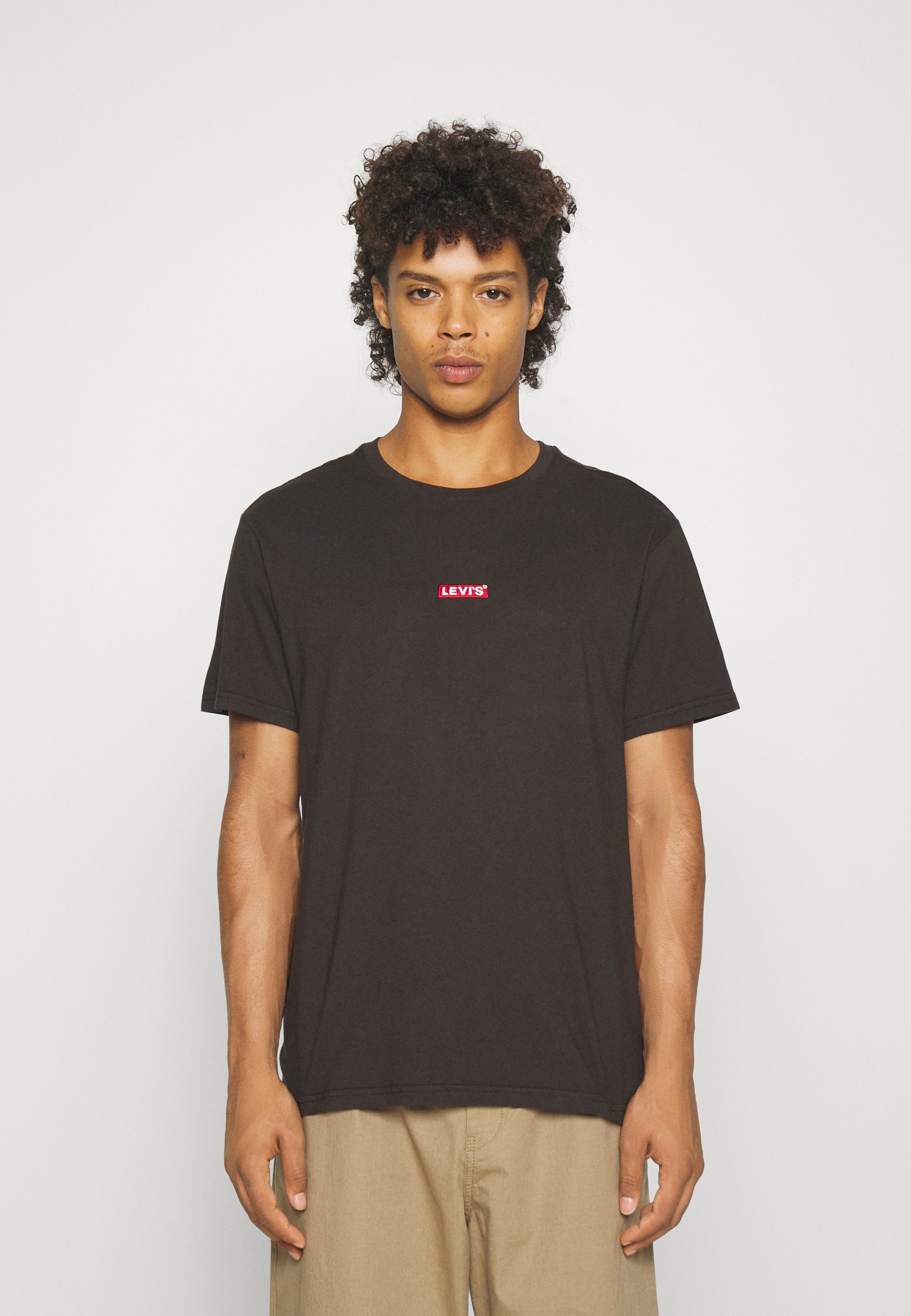 Levi's® RELAXED BABY TAB - Basic T-shirt - meteorite/black