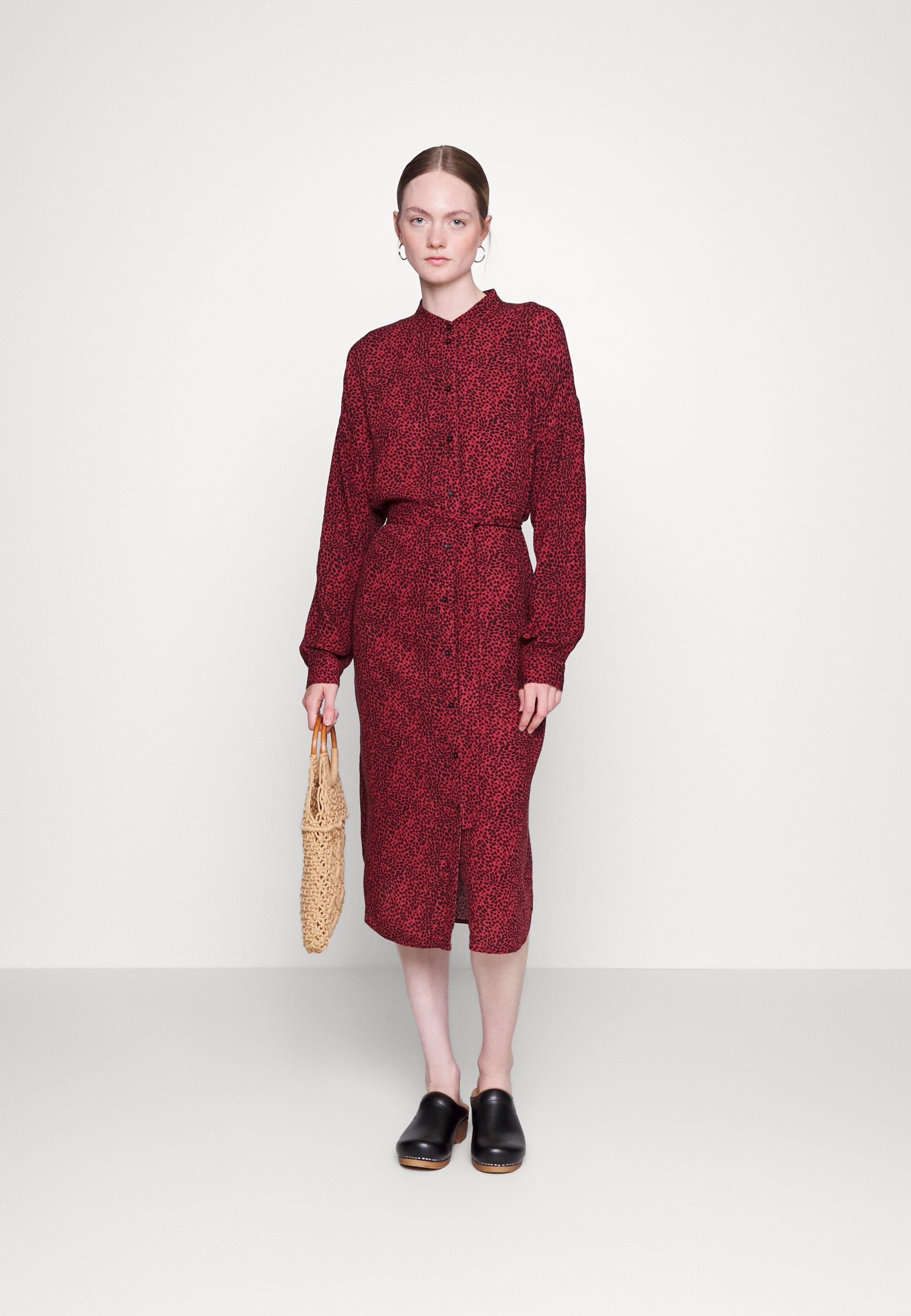Esprit Shirt dress - terracotta/red