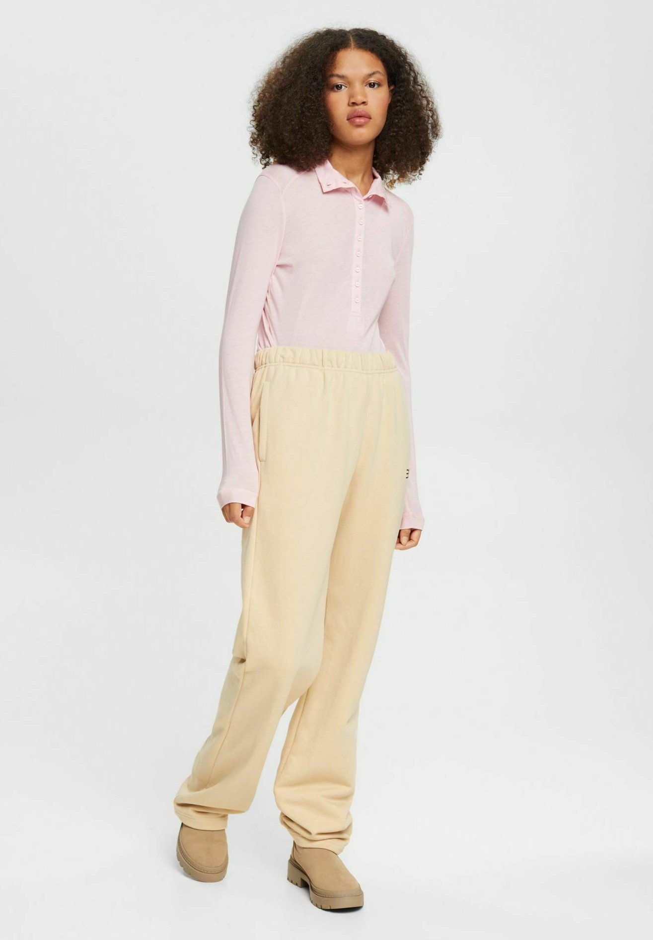 Esprit Long sleeved top - light pink/light red