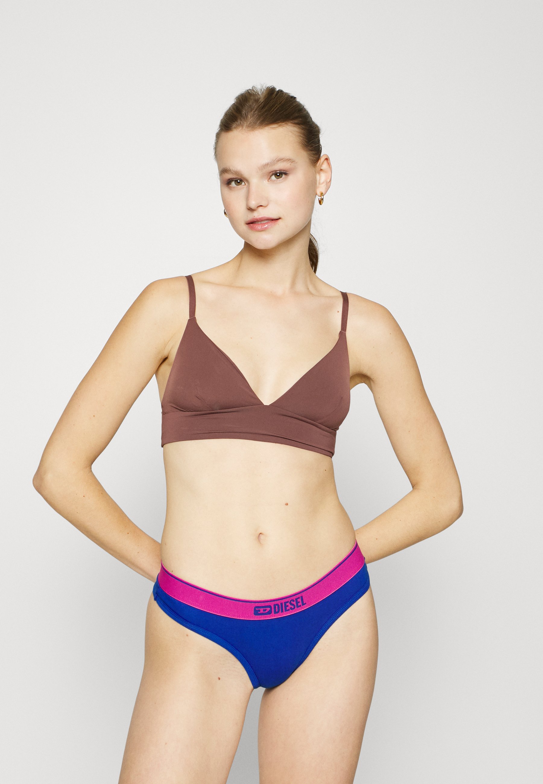 Diesel STARSY 2 PACK - Thong - blue