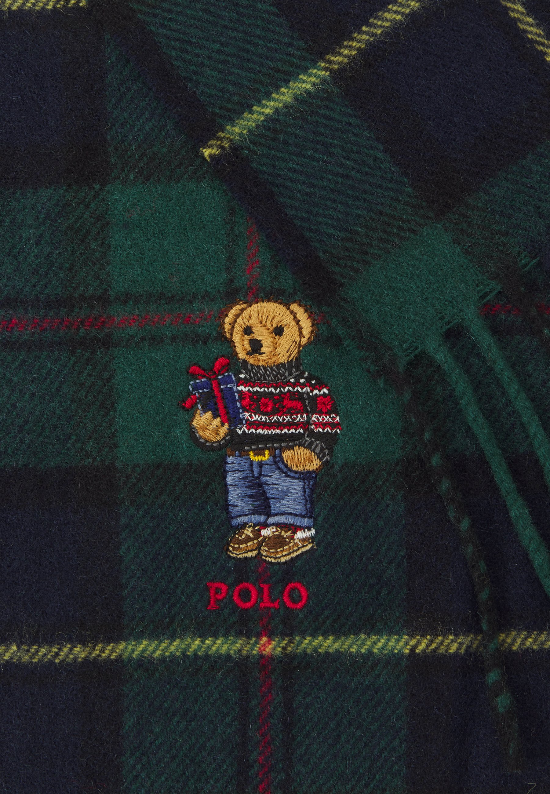Polo Ralph Lauren SCARF - Scarf - polo tartan/dark blue