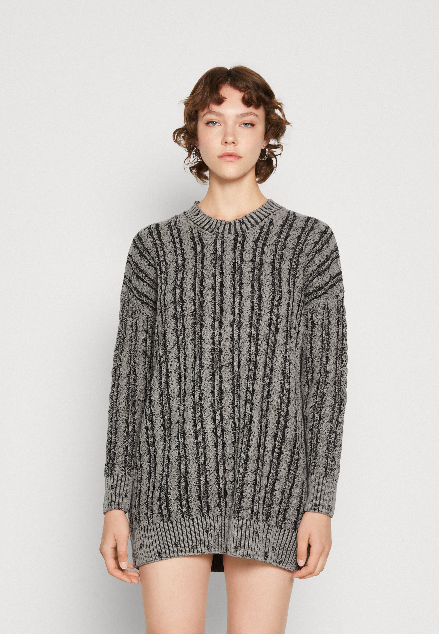 Diesel M-PANTESSE - Jumper dress - grey
