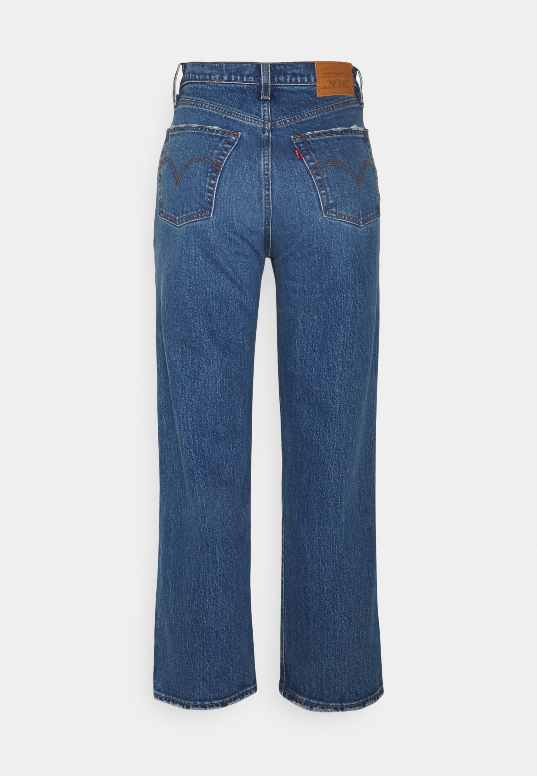 Levi's® RIBCAGE STRAIGHT ANKLE - Straight leg jeans - jive together/blue denim