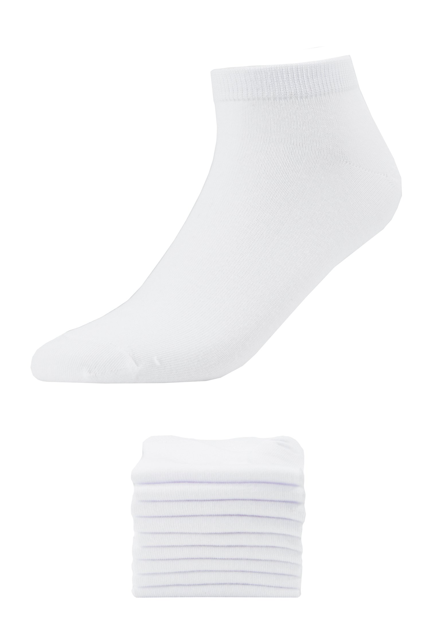 Jack &Jones JACDONGO SOCKS 10 PACK - Socks - white