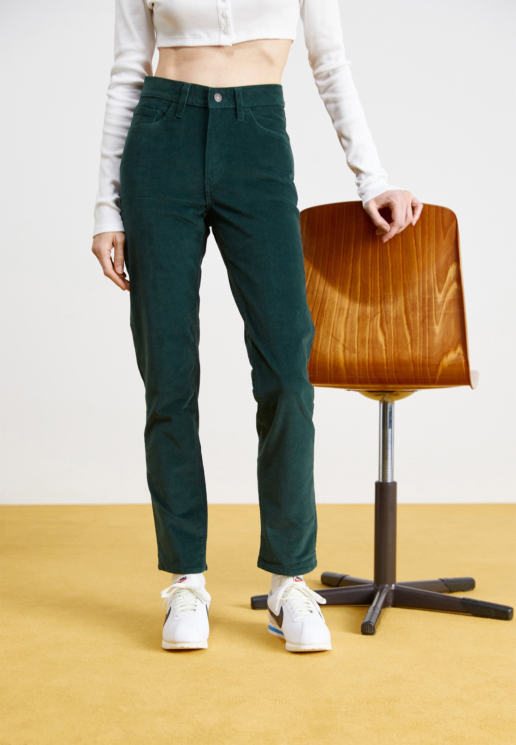 Levi's® 724™ HIGH RISE STRAIGHT - Straight leg jeans - darkest spruce/teal