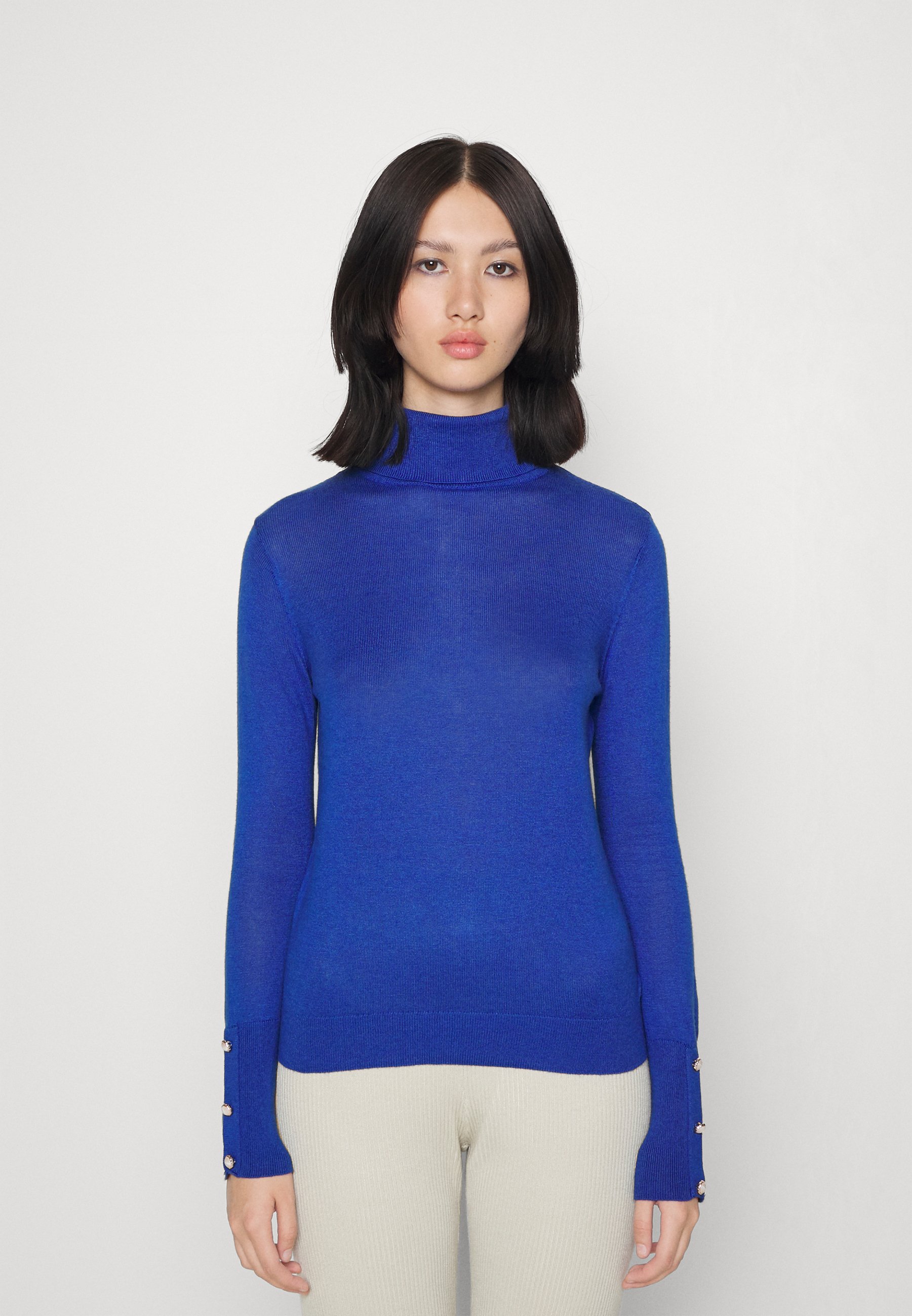 Vero Moda VMNEWMILDA ROLLNECK - Jumper - sodalite blue/blue