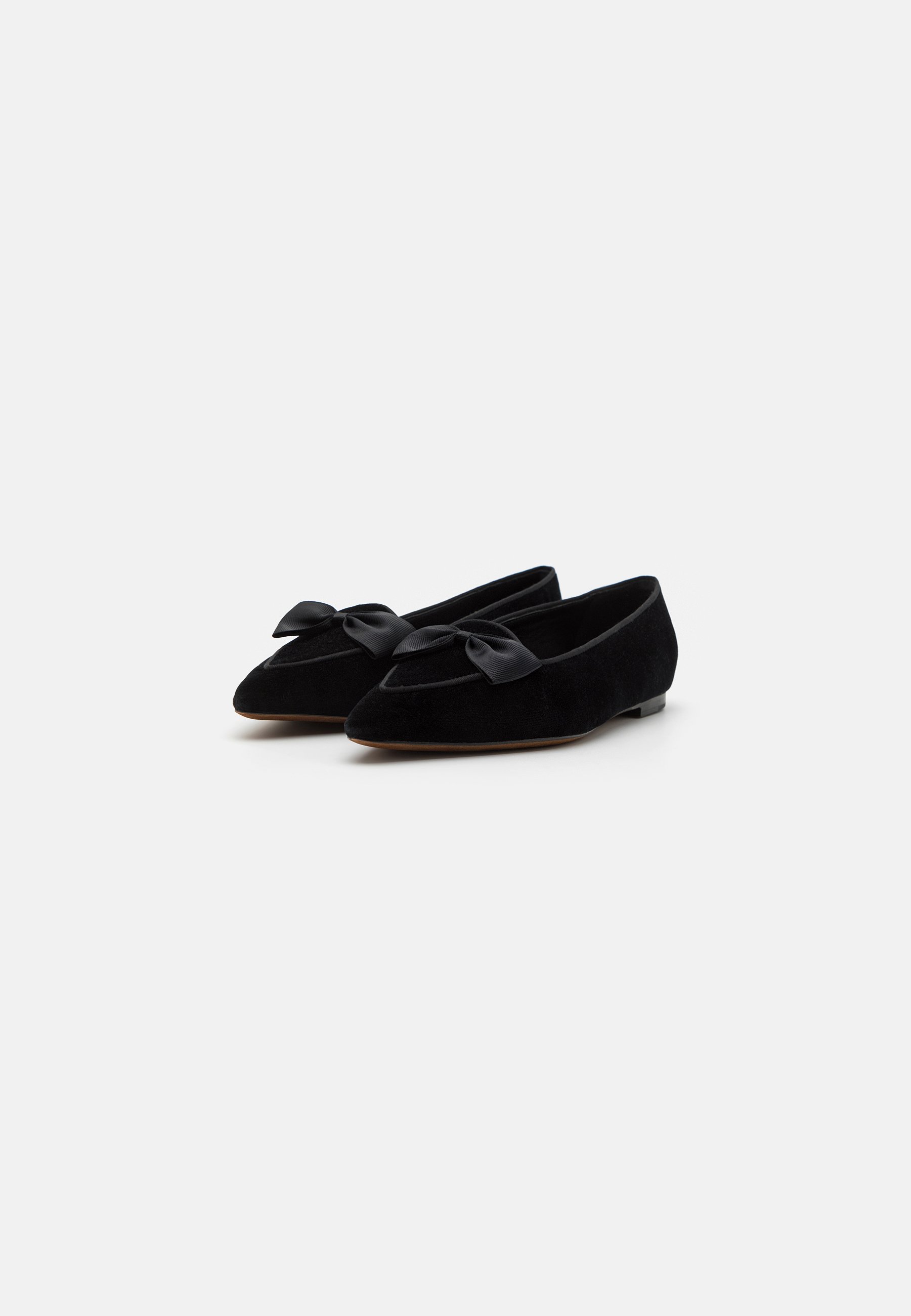 Polo Ralph Lauren ASTYN FLATS LOAFER - Slip-ons - black