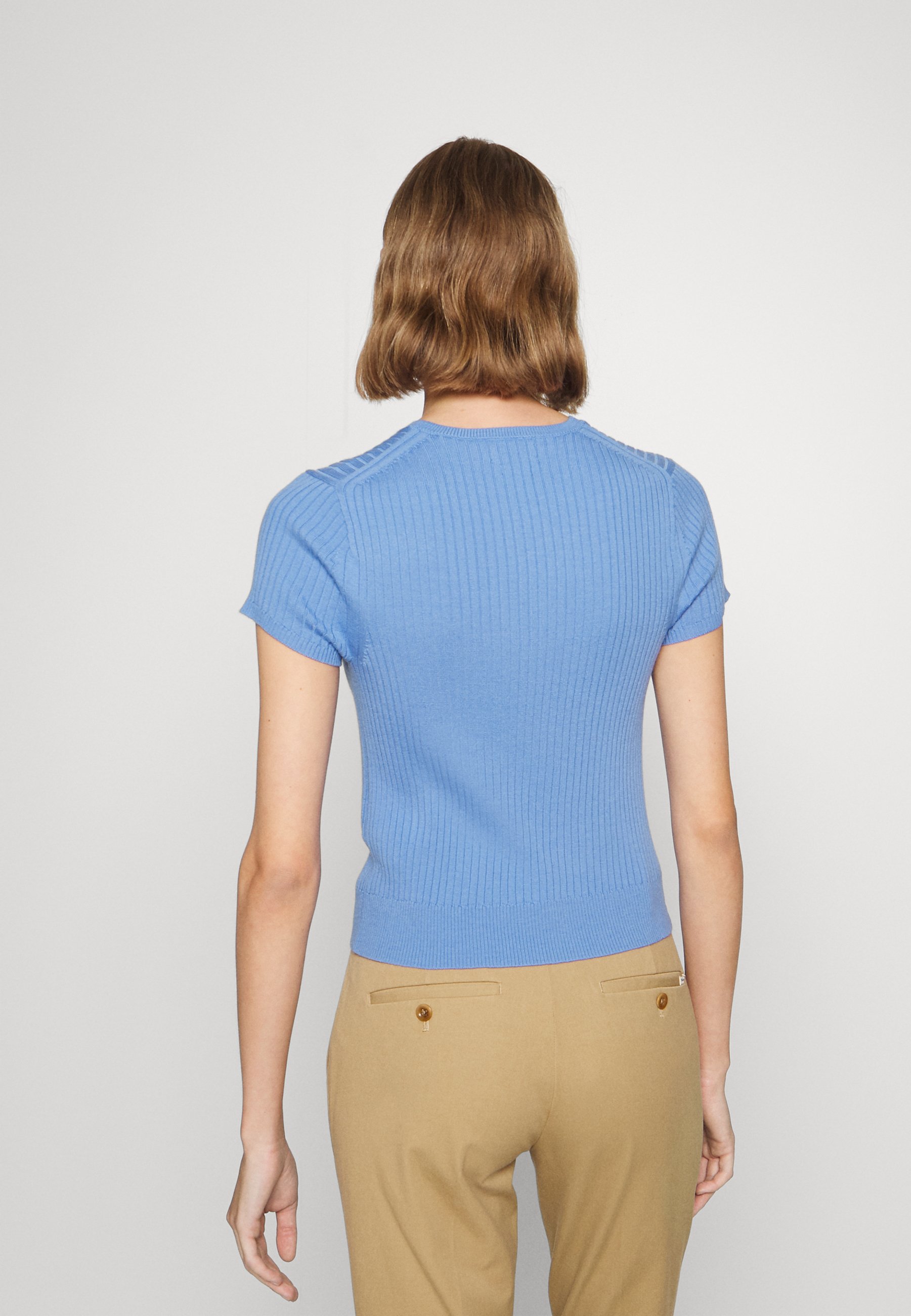 Polo Ralph Lauren SHORT SLEEVE - Basic T-shirt - lake blue/blue