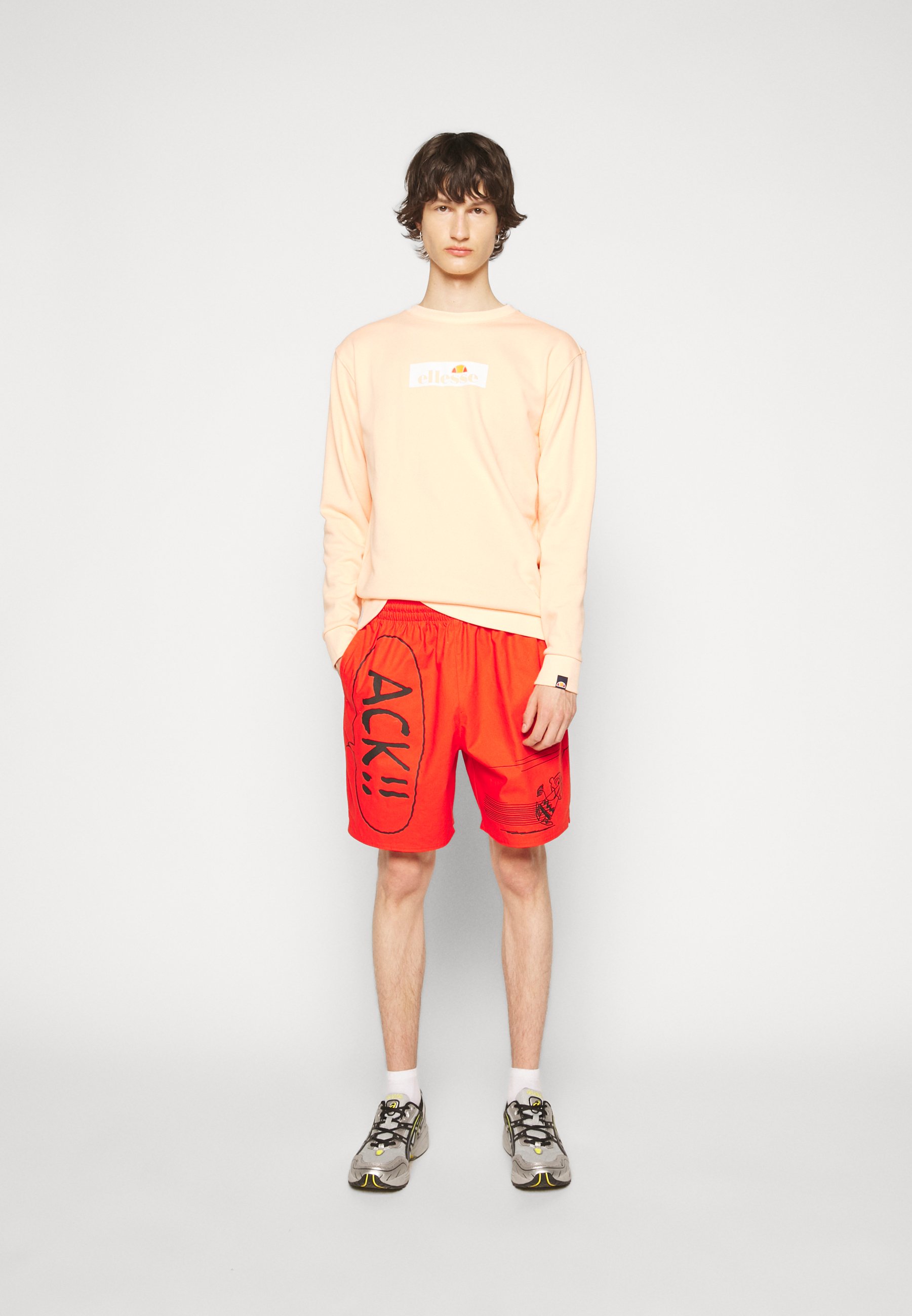 Converse PEANUTS KITE - Shorts - signal red/red