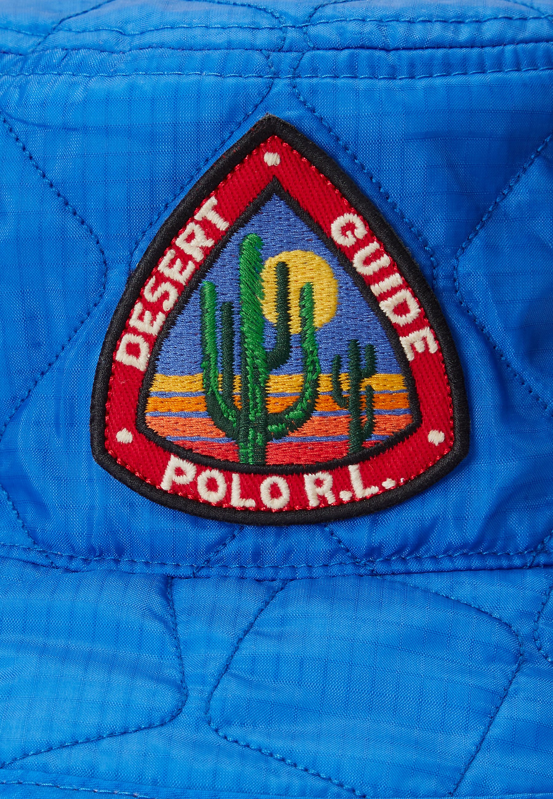 Polo Ralph Lauren QUILTED RIPSTOP BUCKET HAT - Hat - dakota blue/blue