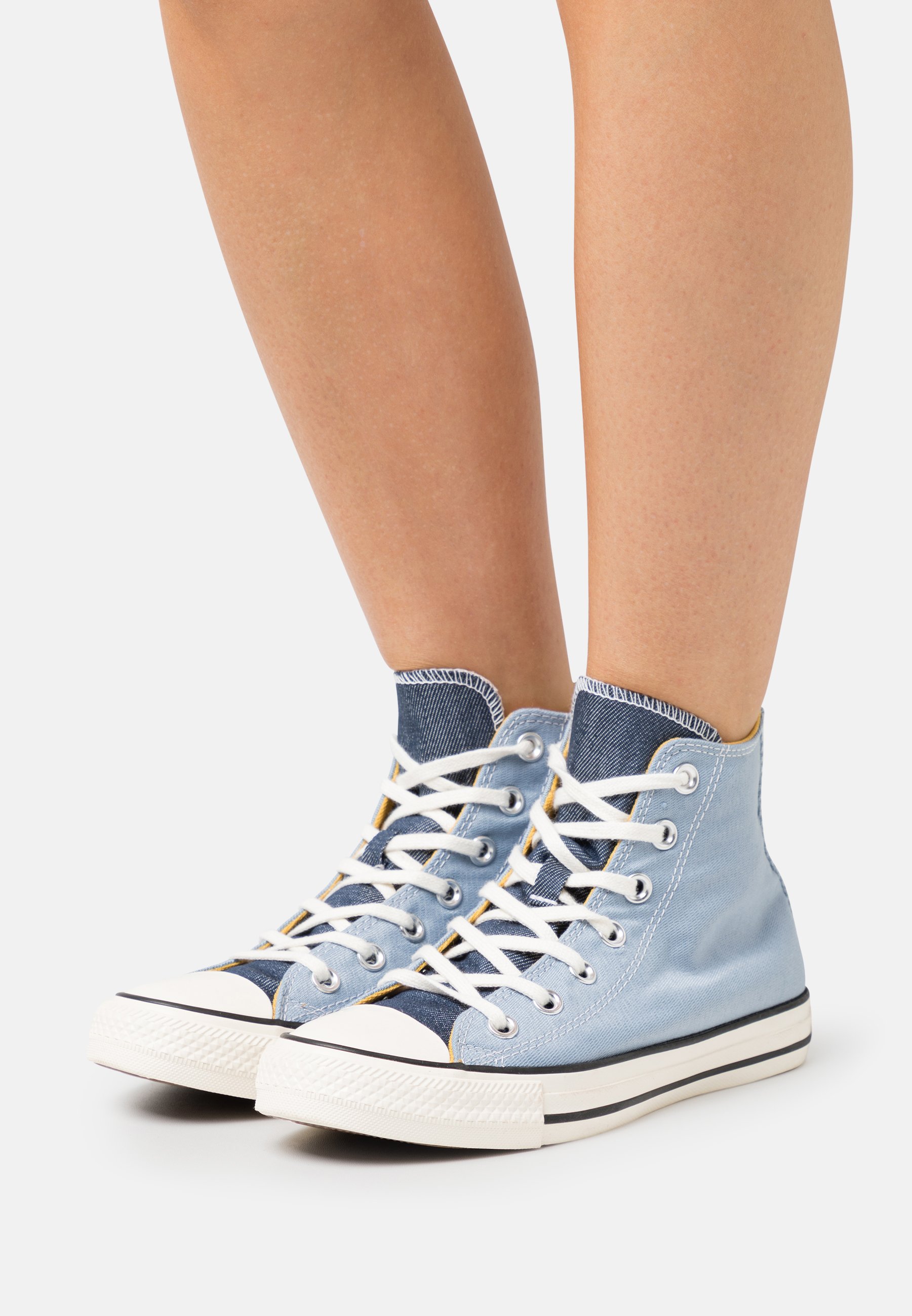 Converse CHUCK TAYLOR ALL STAR FASHION - High-top trainers - ocean retreat/navy/light blue
