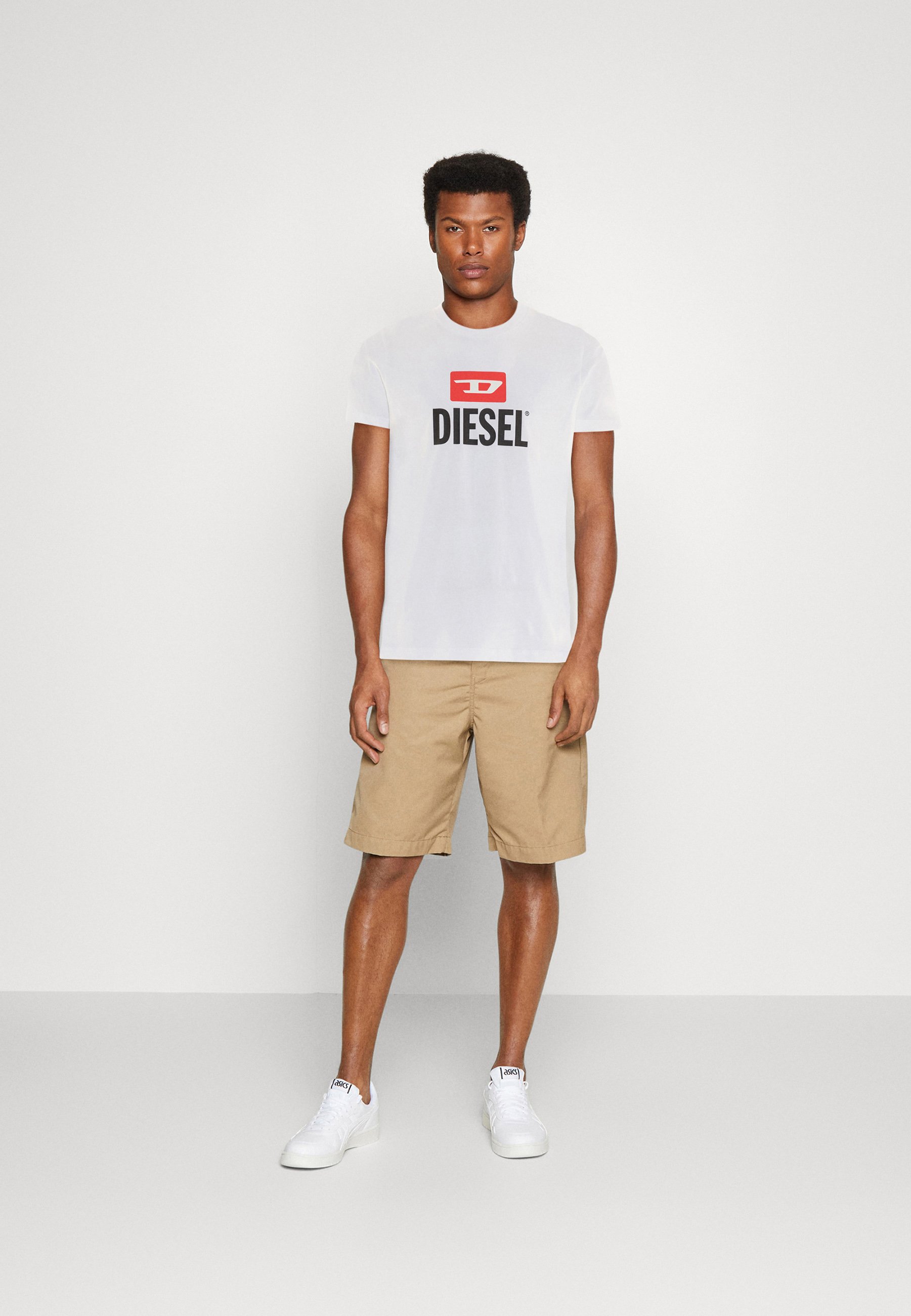 Diesel T-DIEGOR-G15 - Print T-shirt - white